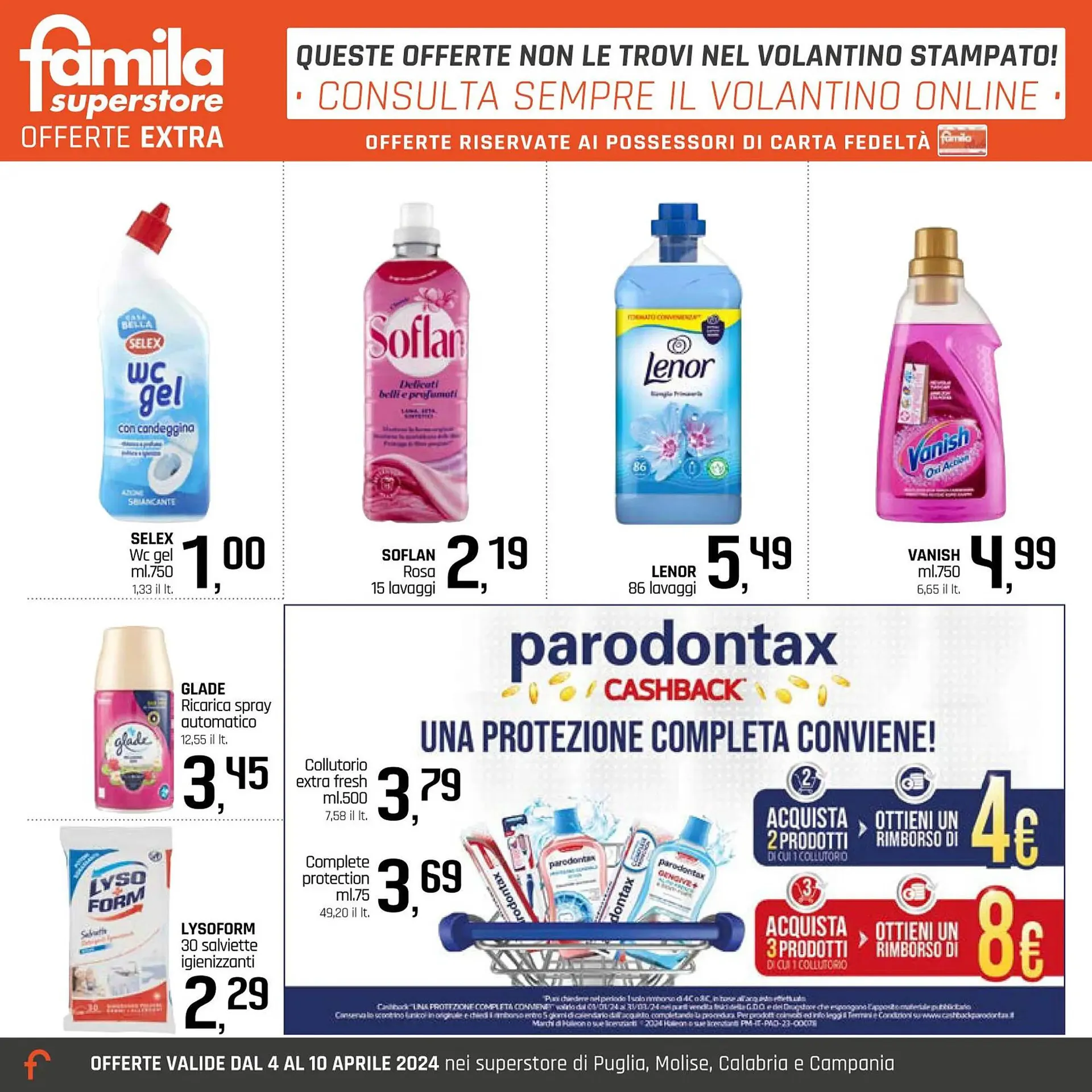 Volantino Famila Superstore da 4 aprile a 10 aprile di 2024 - Pagina del volantino 23