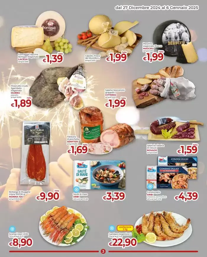 Buon anno da 26 dicembre a 6 gennaio di 2025 - Pagina del volantino 3