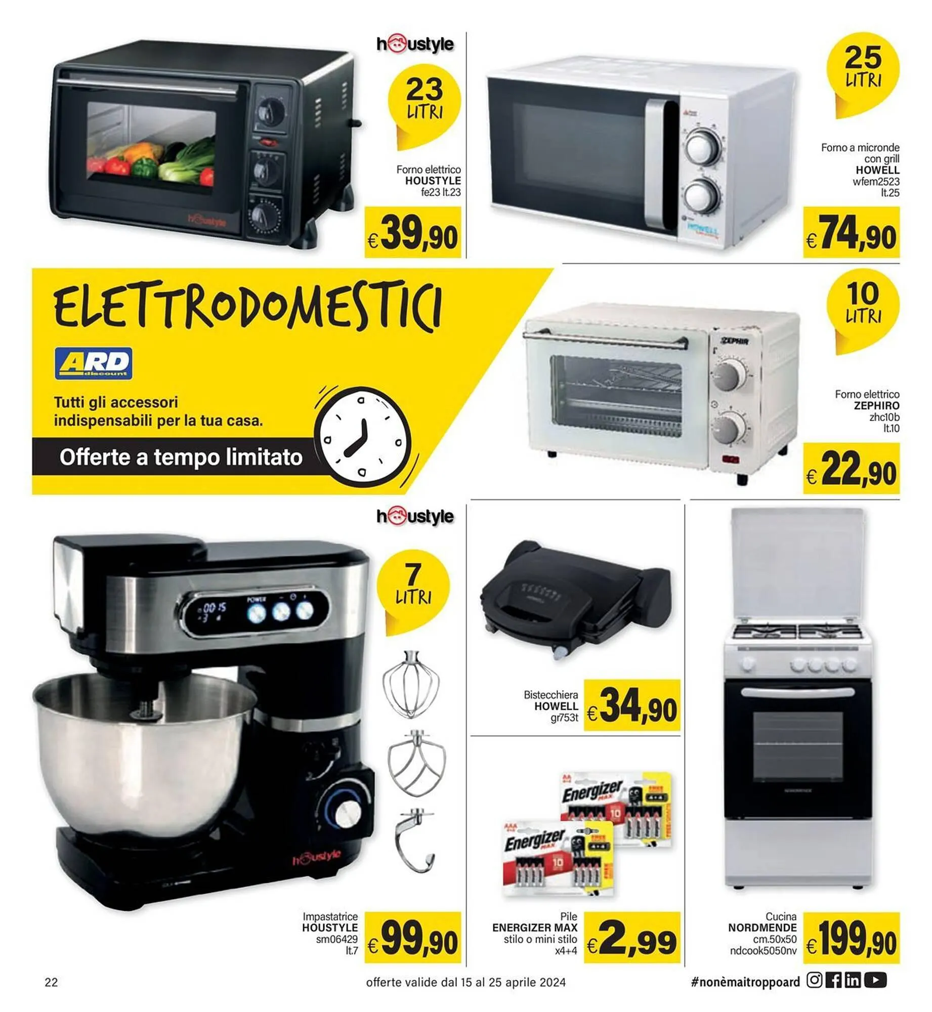 Volantino Ard Discount da 15 aprile a 25 aprile di 2024 - Pagina del volantino 22