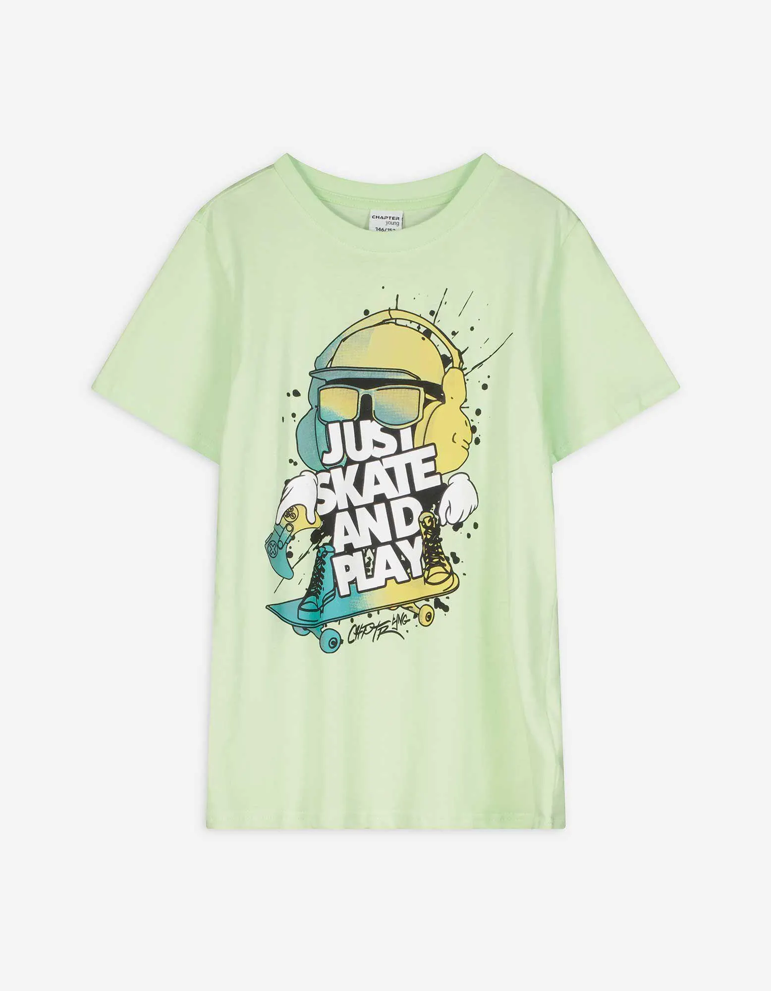 T-shirt - Stampa frontale - verde chiaro