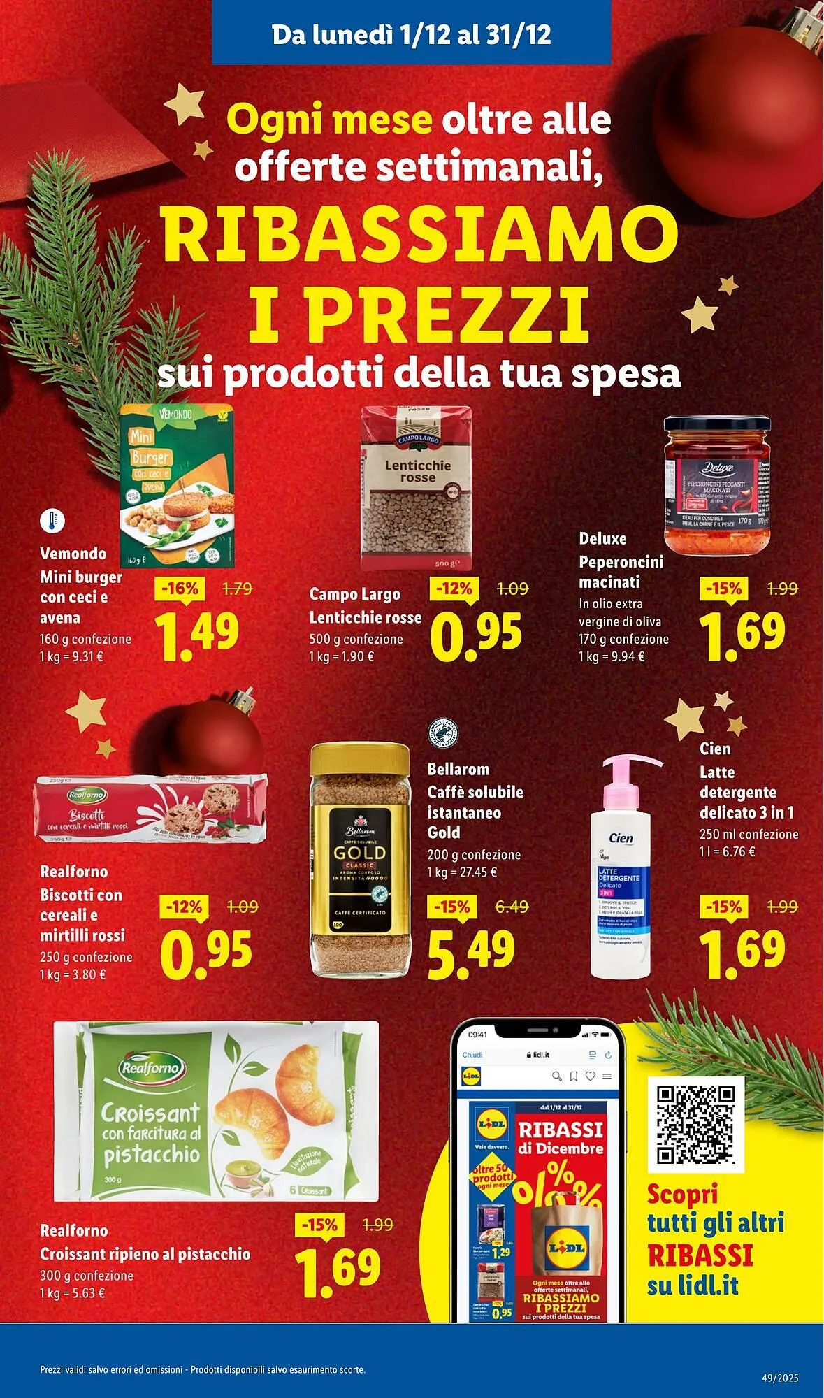 Volantino Lidl da 1 dicembre a 7 dicembre di 2025 - Pagina del volantino 23