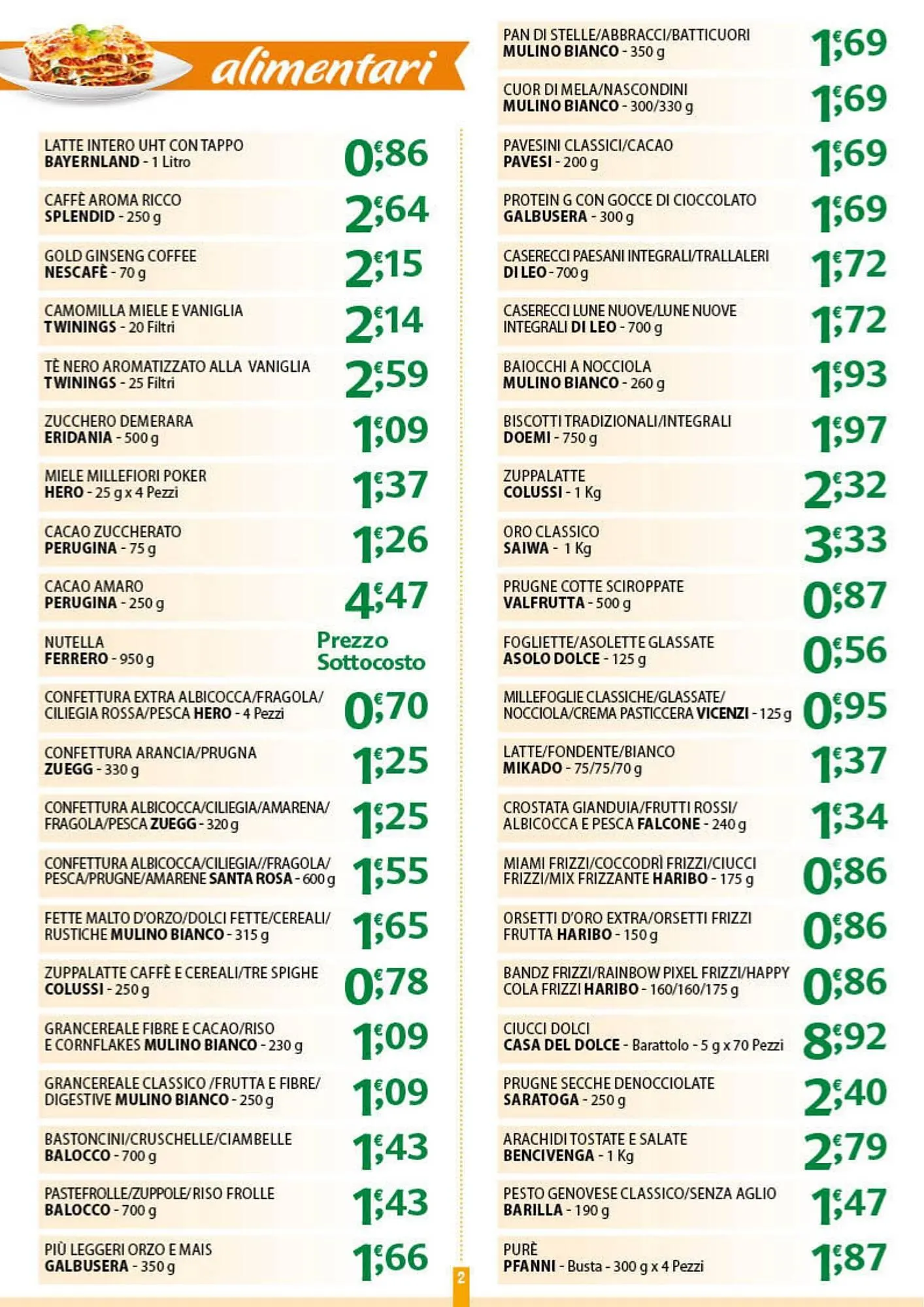 Volantino Gambardella Cash da 25 agosto a 30 agosto di 2025 - Pagina del volantino 2