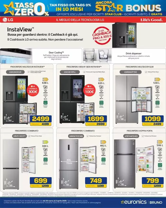 Star Bonus continua -100 euro da 20 marzo a 2 aprile di 2025 - Pagina del volantino 31