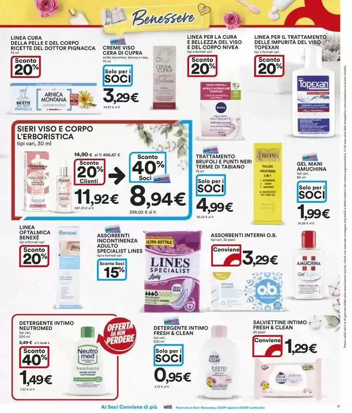 Prendi 2 Paghi 1 da 7 gennaio a 15 gennaio di 2025 - Pagina del volantino 21