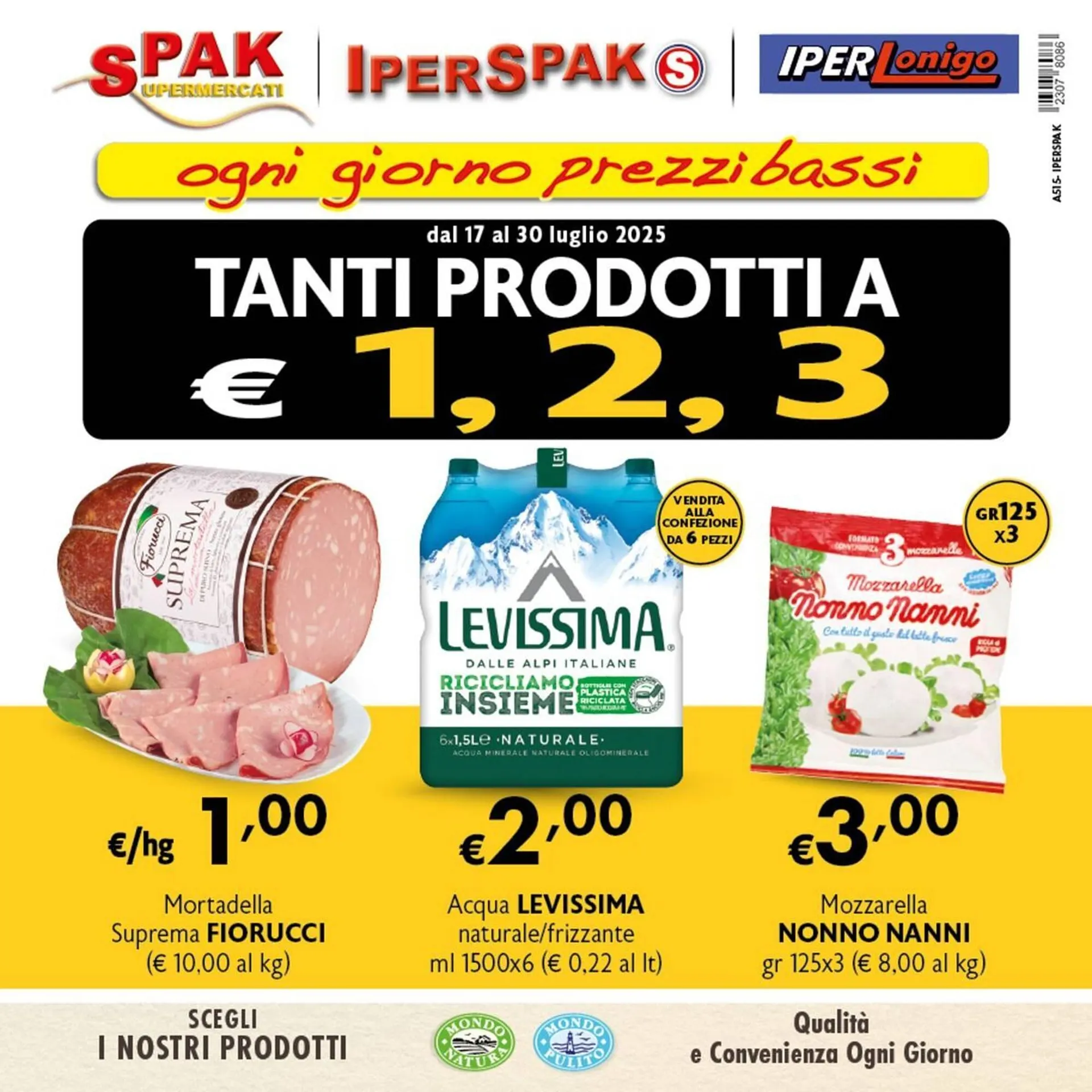 Volantino Spak Supermercati - 1