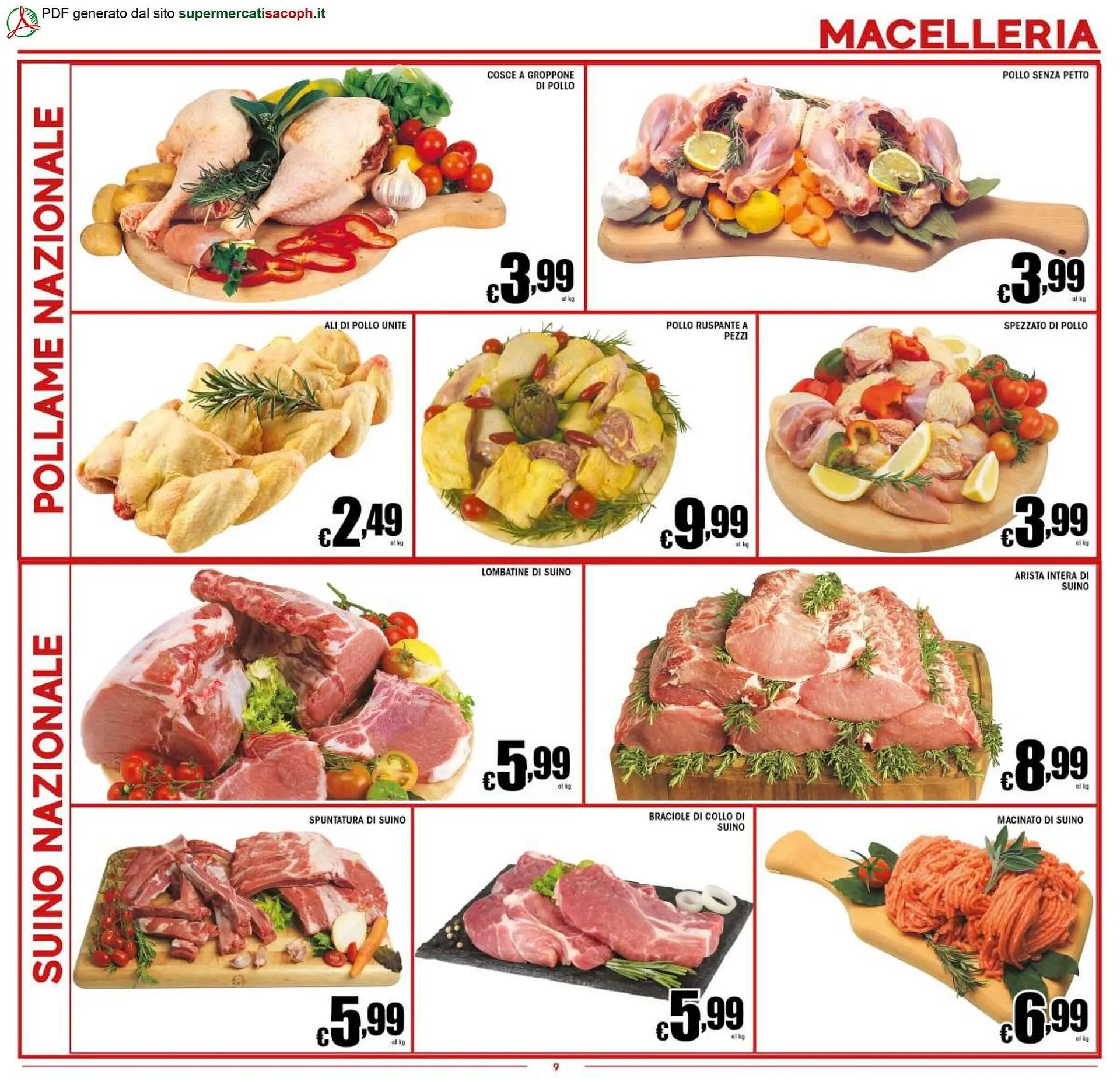 Volantino Sacoph da 25 febbraio a 4 marzo di 2026 - Pagina del volantino 9