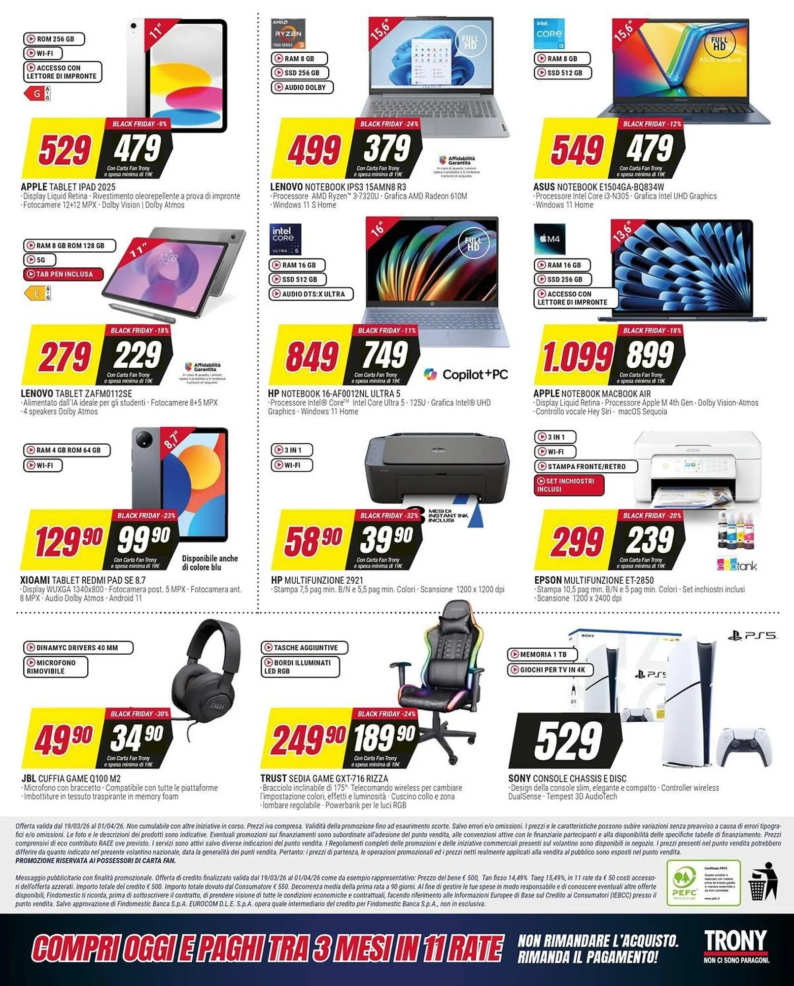 Volantino Trony da 19 marzo a 1 aprile di 2026 - Pagina del volantino 8