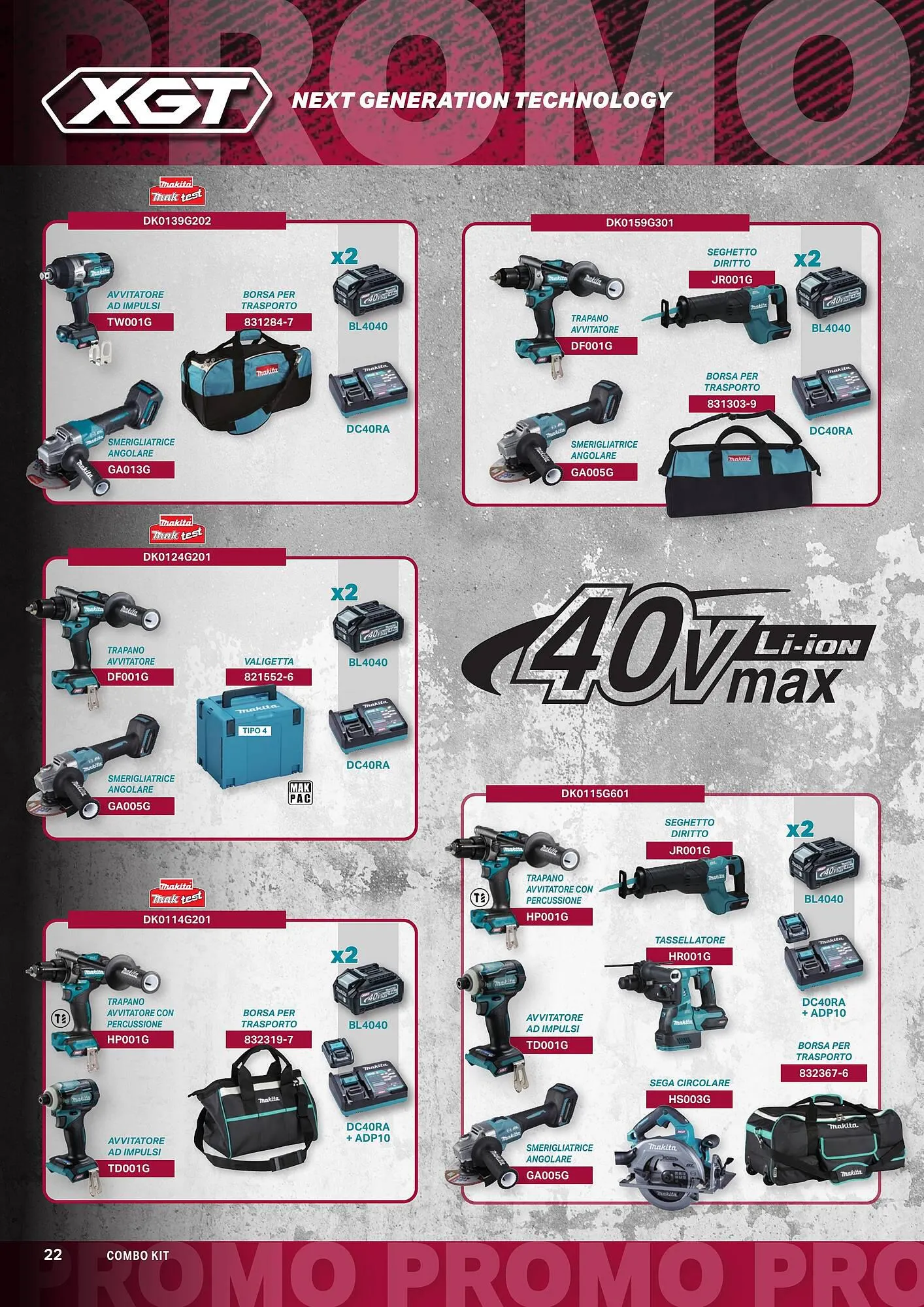 Volantino Makita da 1 aprile a 1 ottobre di 2024 - Pagina del volantino 24