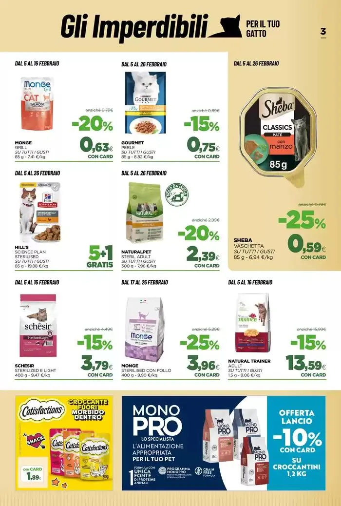 Il mese del cuore da 5 febbraio a 26 febbraio di 2025 - Pagina del volantino 3