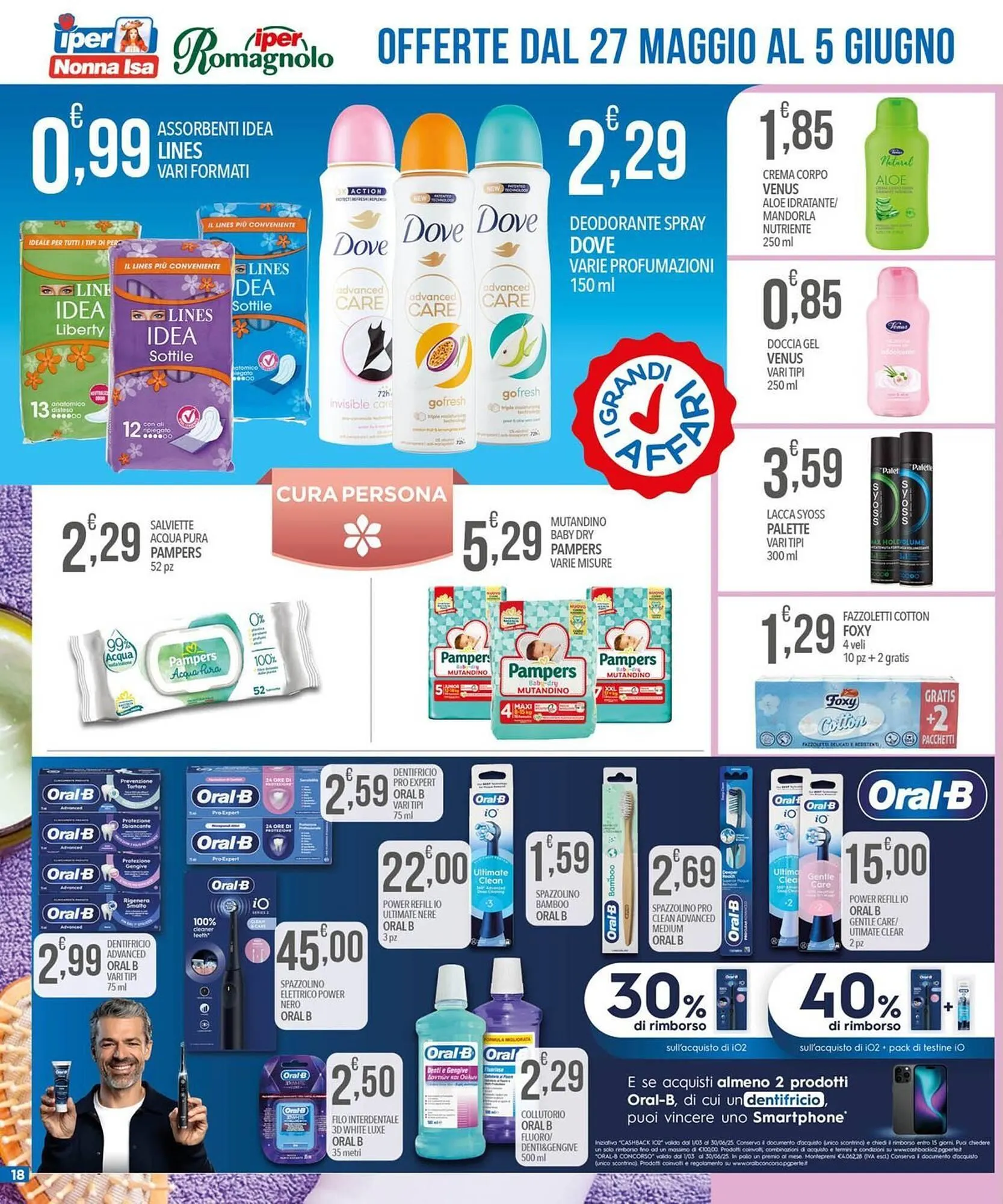 Volantino Iper Nonna Isa da 27 maggio a 5 giugno di 2025 - Pagina del volantino 18