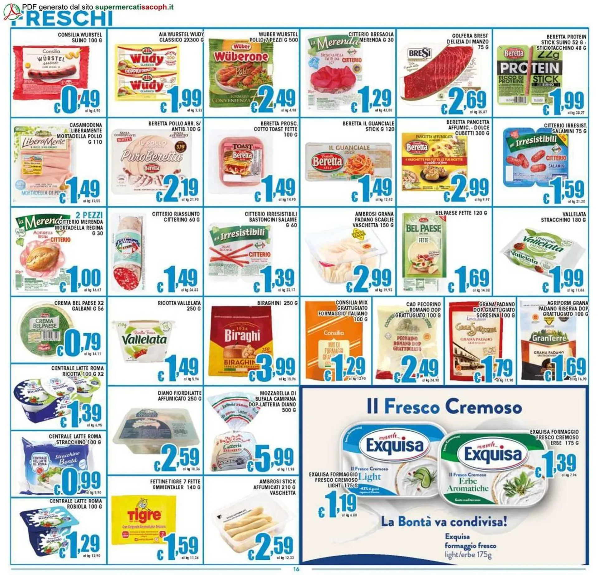 Volantino Sacoph da 6 dicembre a 15 dicembre di 2025 - Pagina del volantino 16