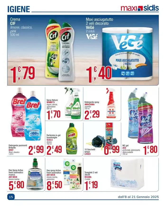 Il piacere di fare la spesa da 7 gennaio a 21 gennaio di 2025 - Pagina del volantino 15