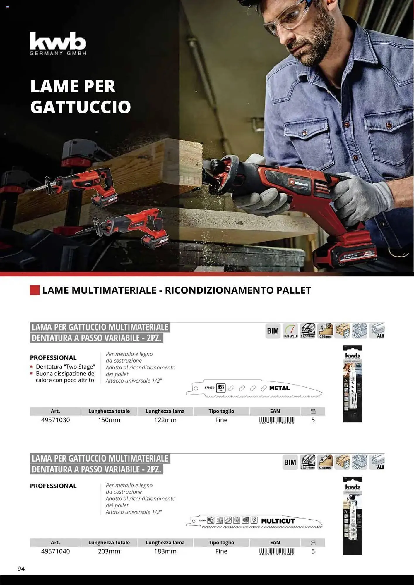 Volantino Einhell da 10 ottobre a 31 dicembre di 2025 - Pagina del volantino 96