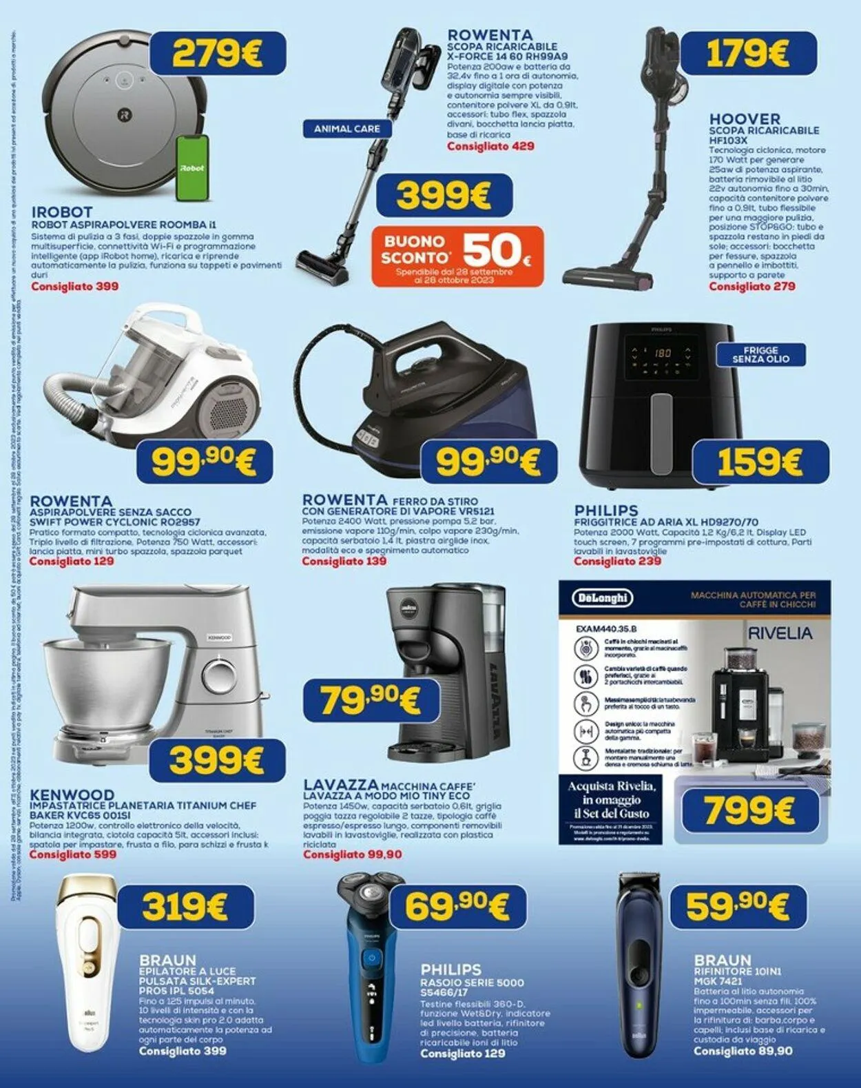 Euronics - Corso Umberto, 95, 07012, Bonorva (SS) Volantino attuale da 28 settembre a 11 ottobre di 2023 - Pagina del volantino 12