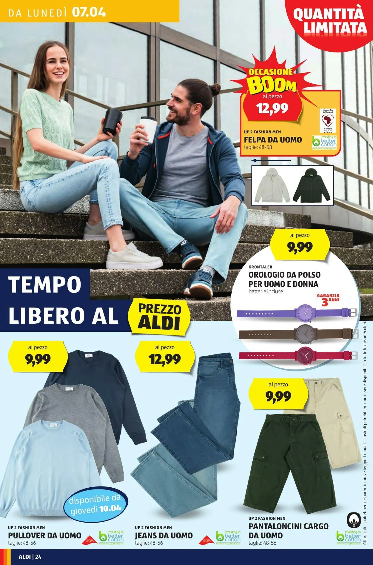 Aldi Volantino attuale da 7 aprile a 13 aprile di 2025 - Pagina del volantino 24