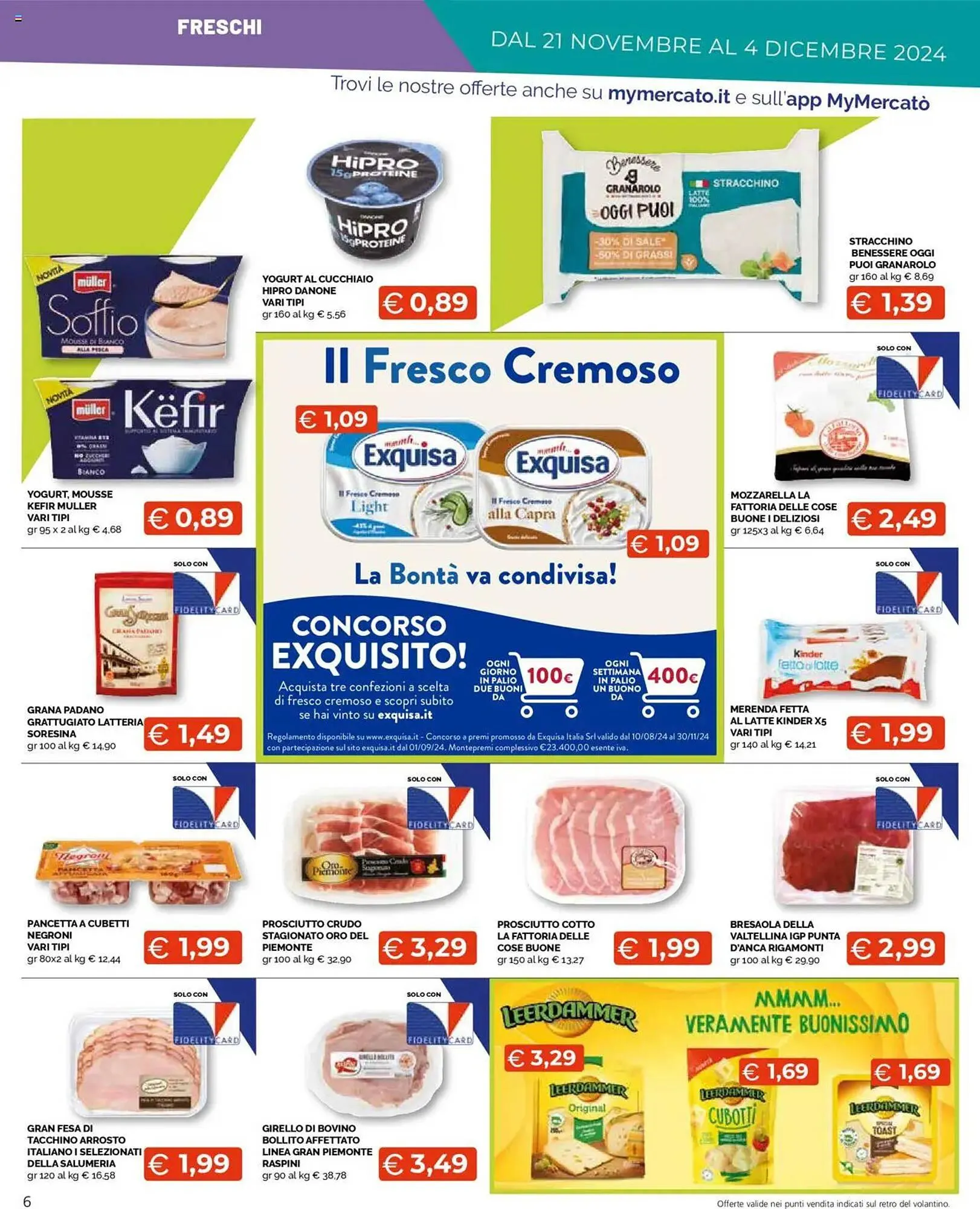Volantino Mercatò Big da 21 novembre a 4 dicembre di 2024 - Pagina del volantino 6