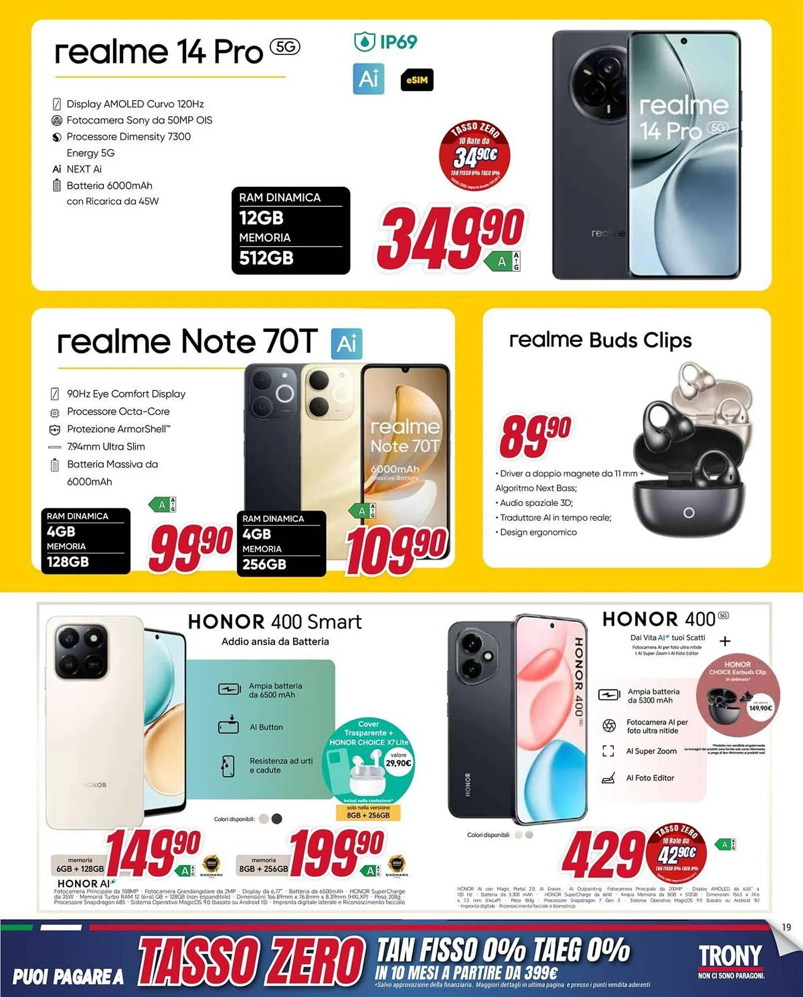 Volantino Trony da 15 gennaio a 4 febbraio di 2026 - Pagina del volantino 19
