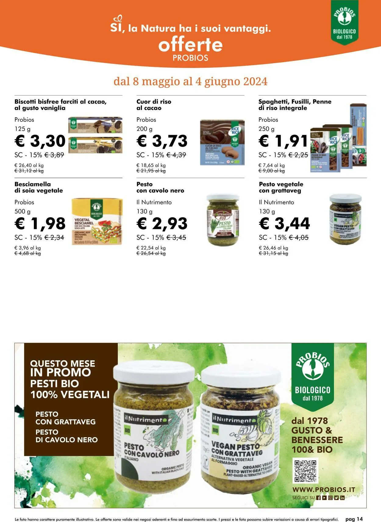 Natura Sì Volantino attuale da 7 maggio a 21 maggio di 2024 - Pagina del volantino 14