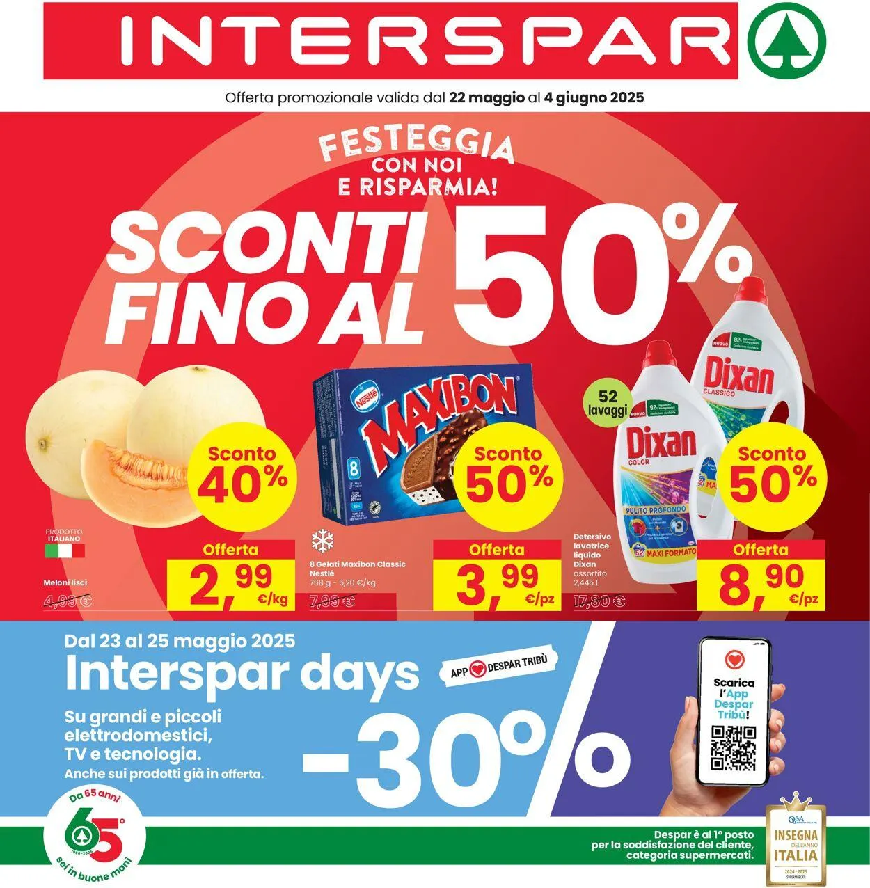 Interspar Volantino attuale da 22 maggio a 4 giugno di 2025 - Pagina del volantino 1
