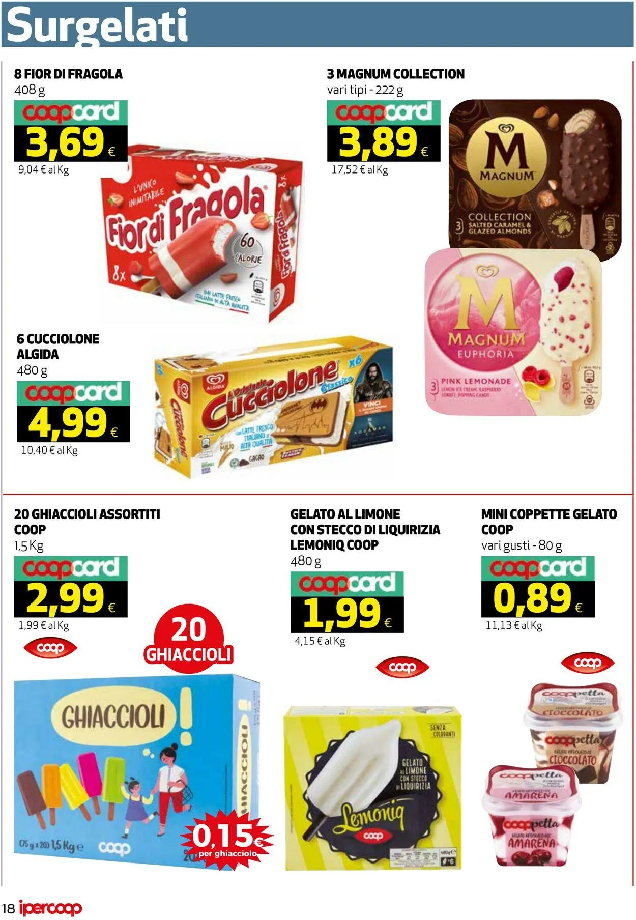 Coop Volantino attuale da 25 luglio a 5 agosto di 2025 - Pagina del volantino 18