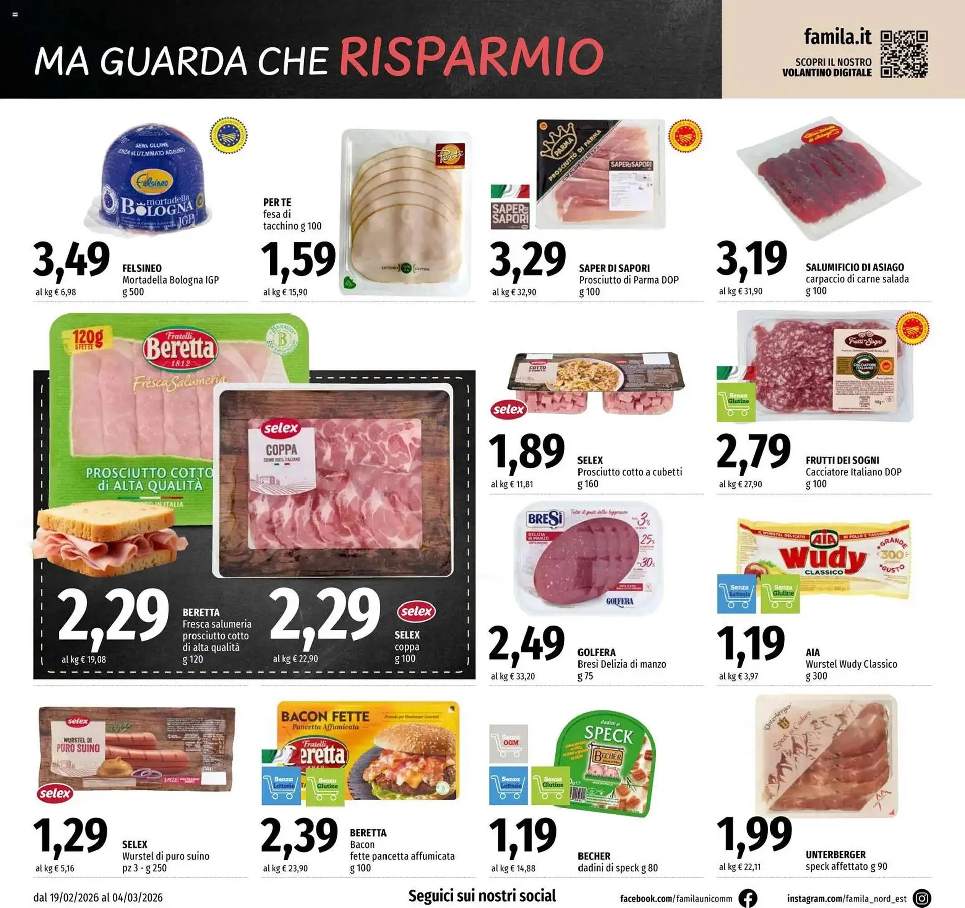Volantino Famila da 19 febbraio a 4 marzo di 2026 - Pagina del volantino 6