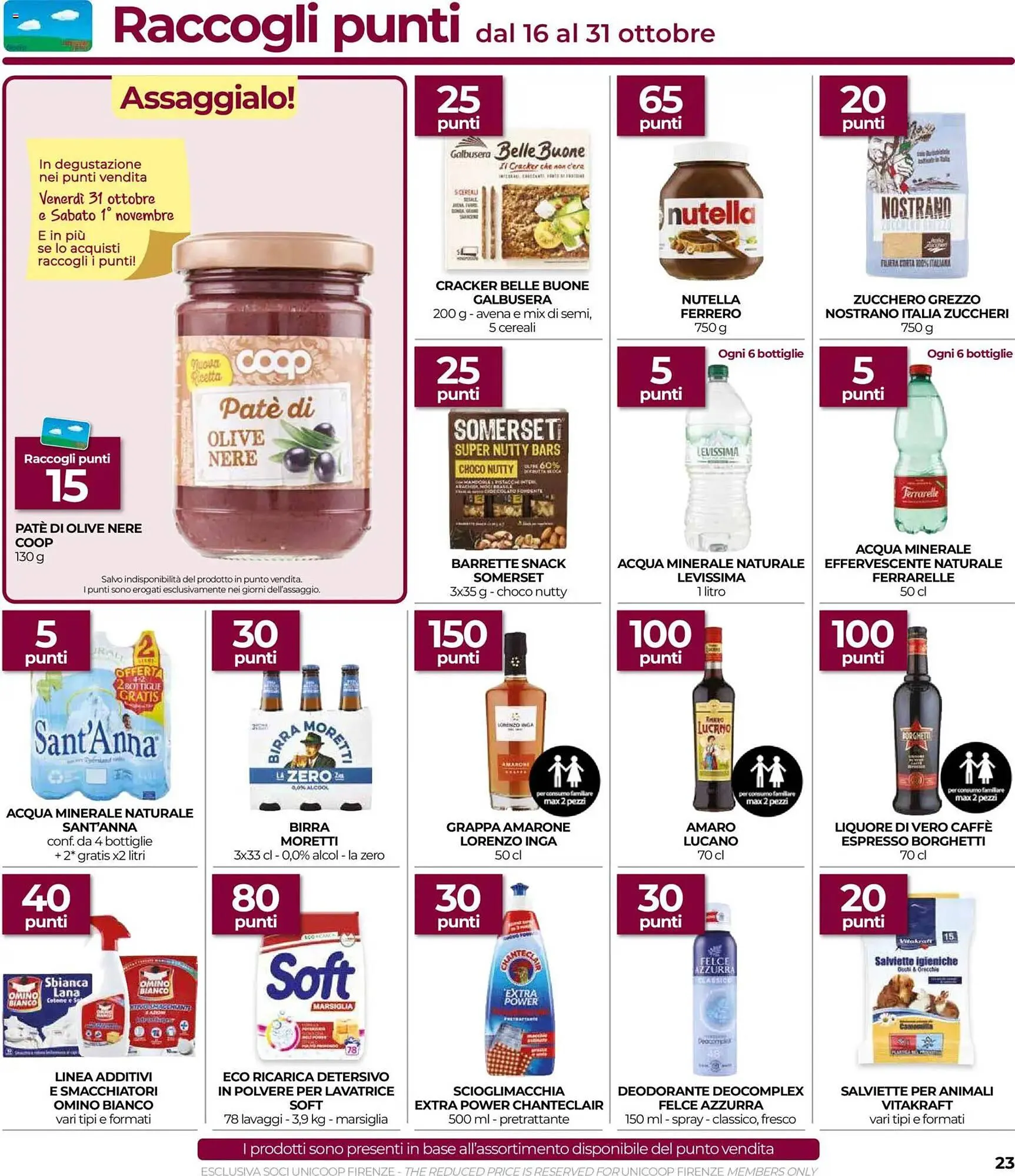 Volantino Unicoop da 23 ottobre a 5 novembre di 2025 - Pagina del volantino 23