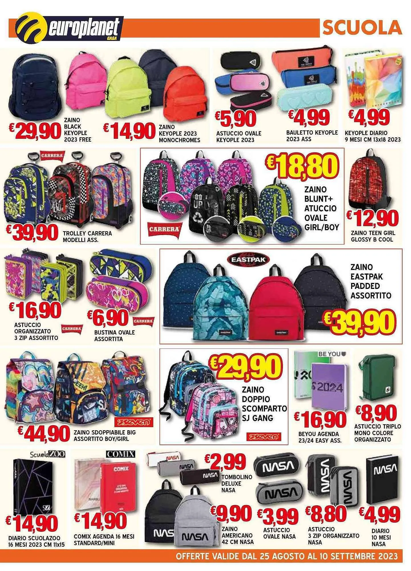 Volantino Europlanet Casa da 25 agosto a 10 settembre di 2023 - Pagina del volantino 3