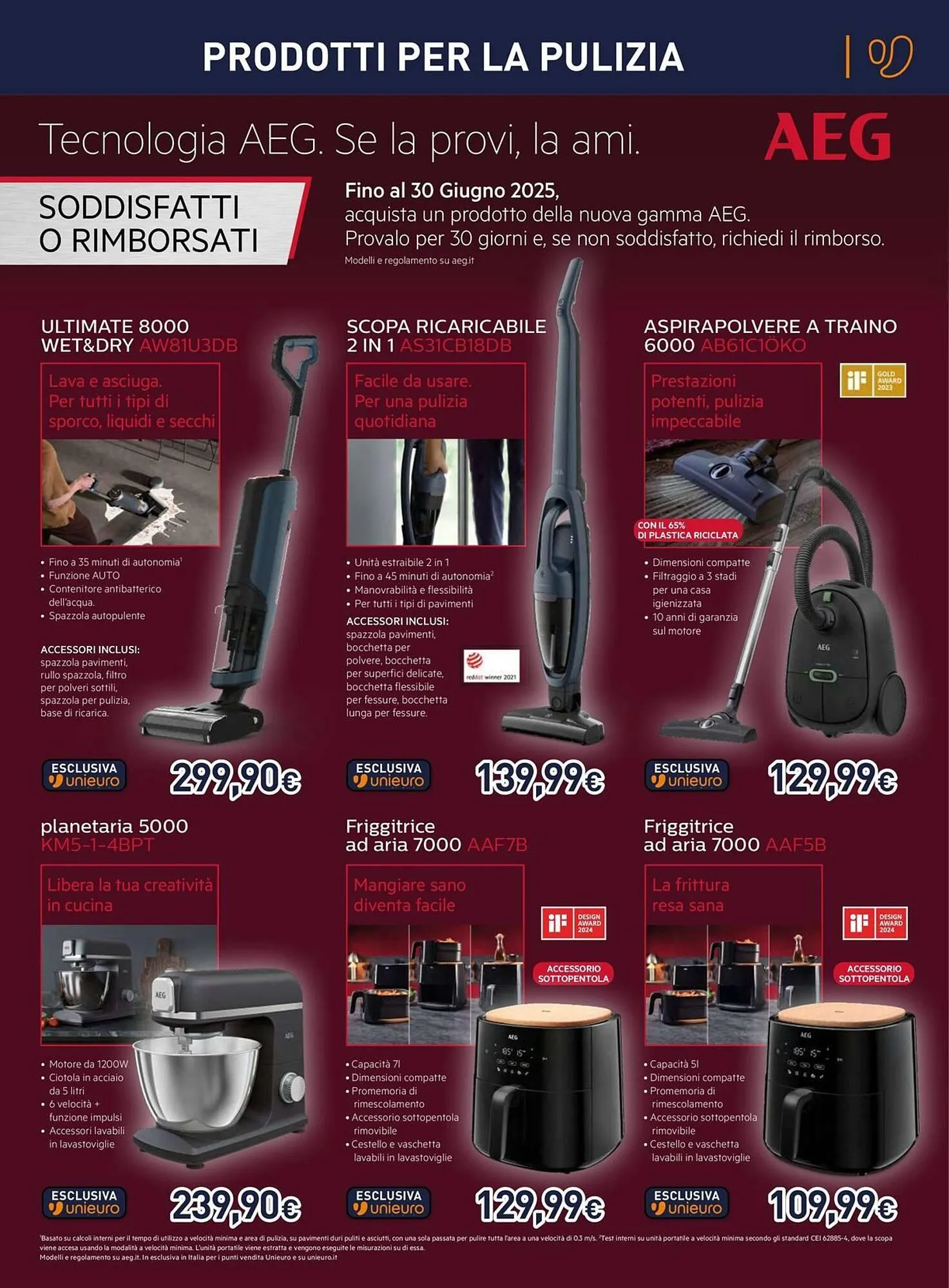 Volantino Unieuro da 3 aprile a 20 aprile di 2025 - Pagina del volantino 25