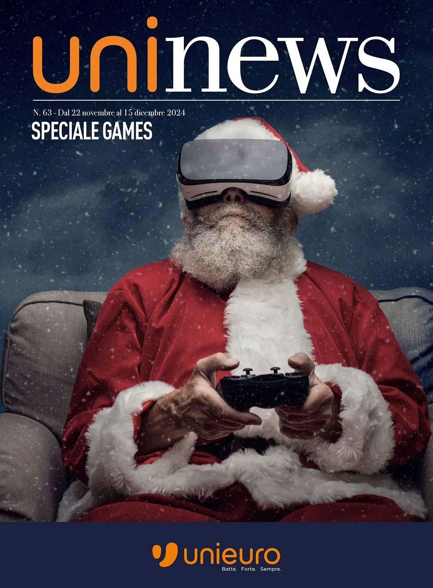 Volantino Unieuro da 22 novembre a 15 dicembre di 2024 - Pagina del volantino 1