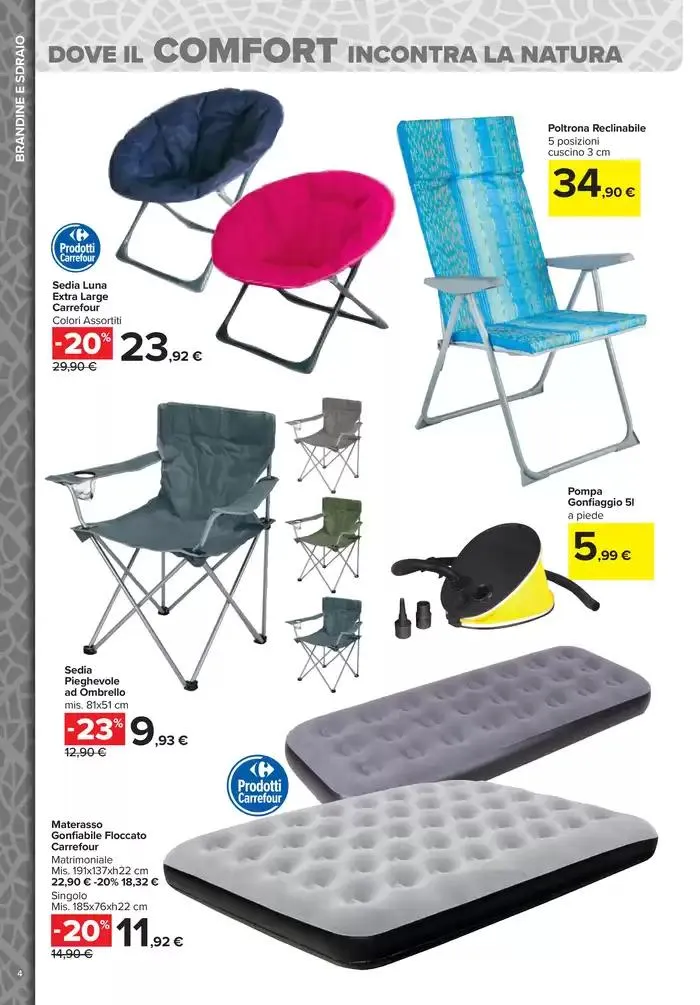 Stile e comfort all'aperto da 1 aprile a 30 aprile di 2025 - Pagina del volantino 4