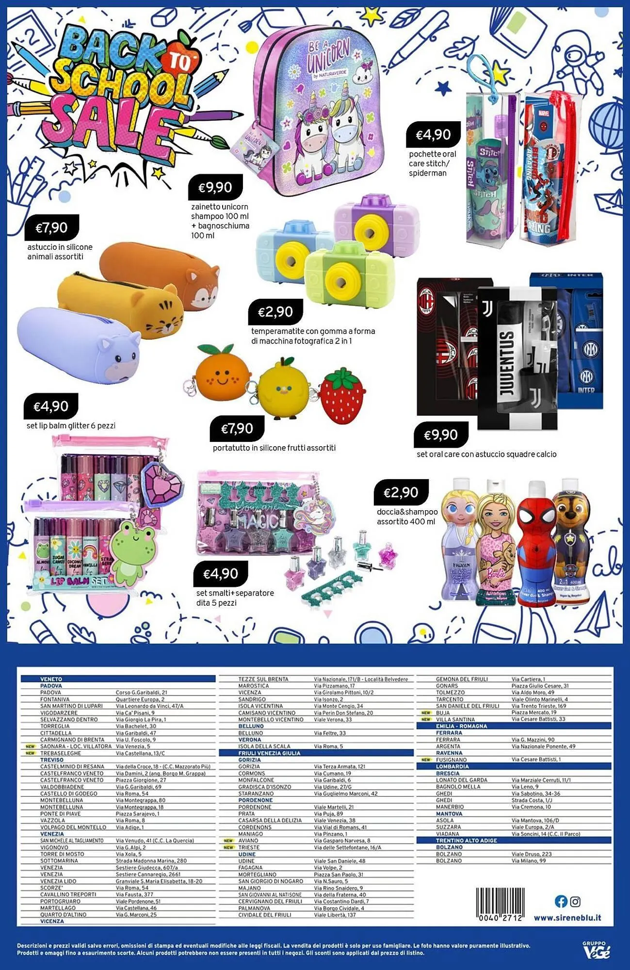 Volantino Sirene Blu da 1 agosto a 17 agosto di 2025 - Pagina del volantino 20