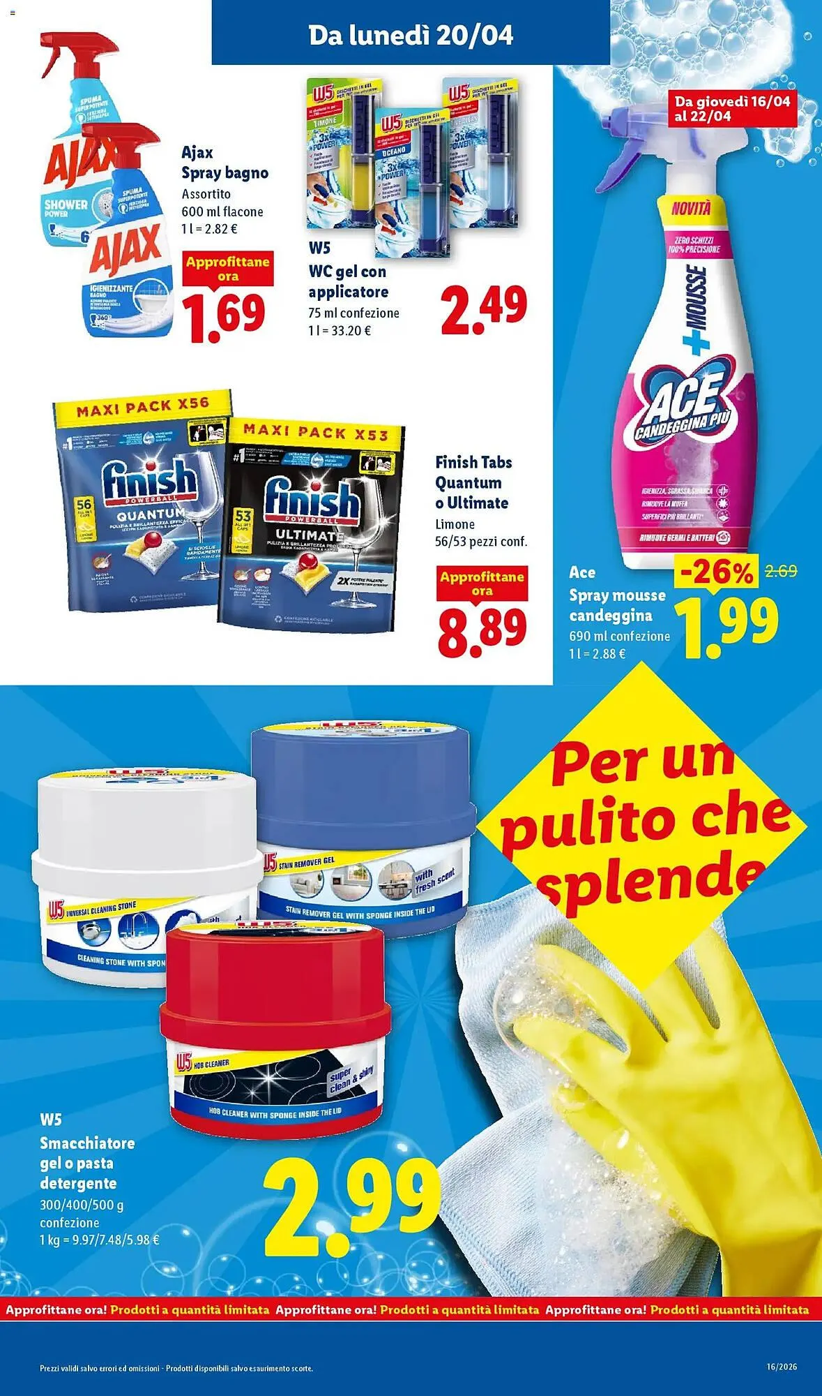 Volantino Lidl da 16 aprile a 22 aprile di 2026 - Pagina del volantino 41