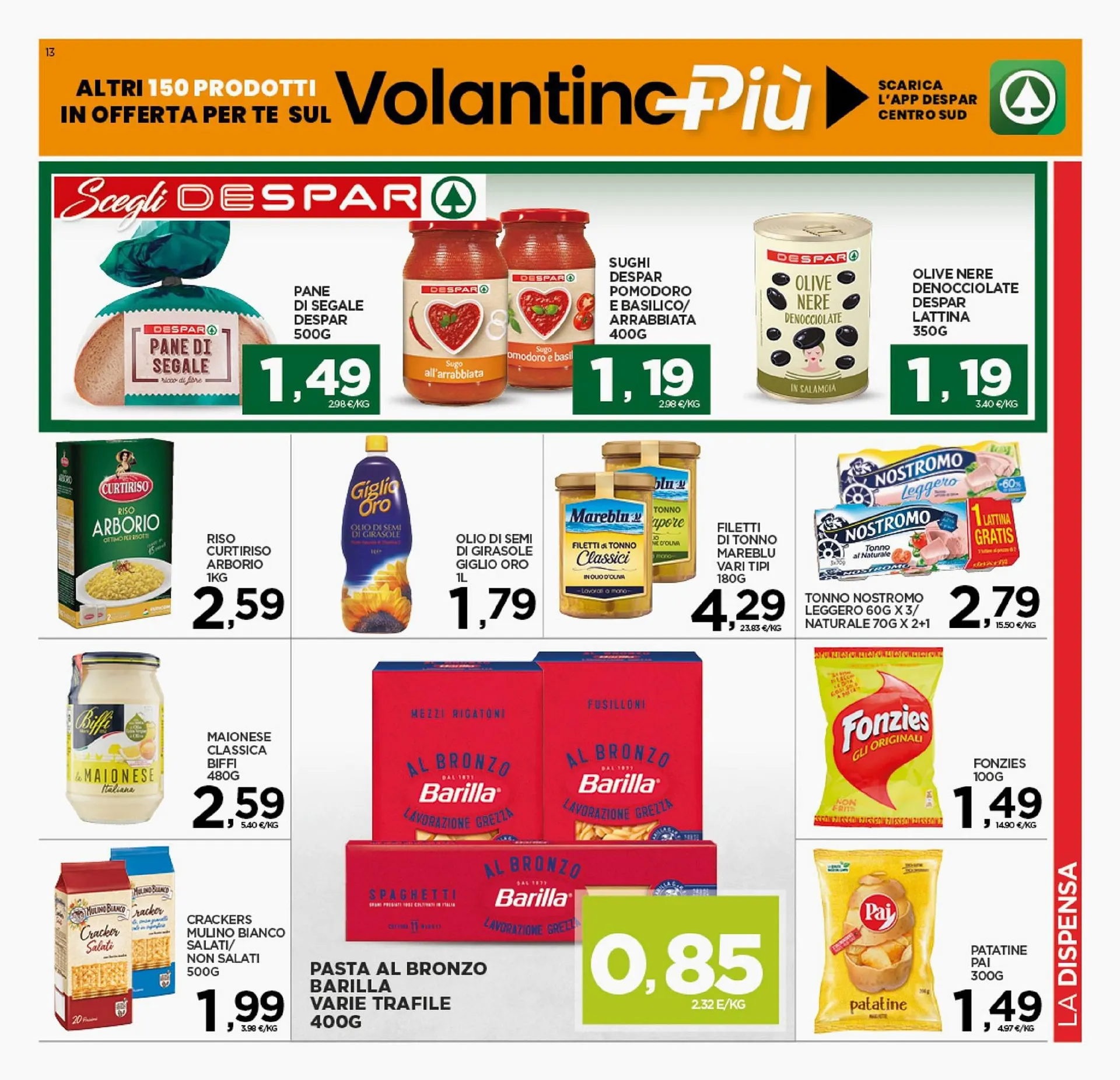 Volantino Iperspar da 22 gennaio a 31 gennaio di 2024 - Pagina del volantino 13