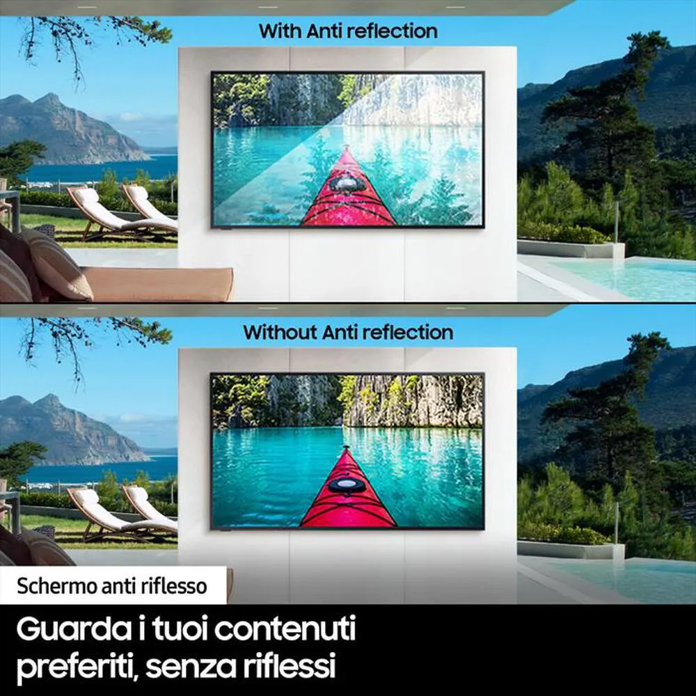 SAMSUNG - Smart TV Q-LED The Terrace UHD 4K 55" QE55LST7TC