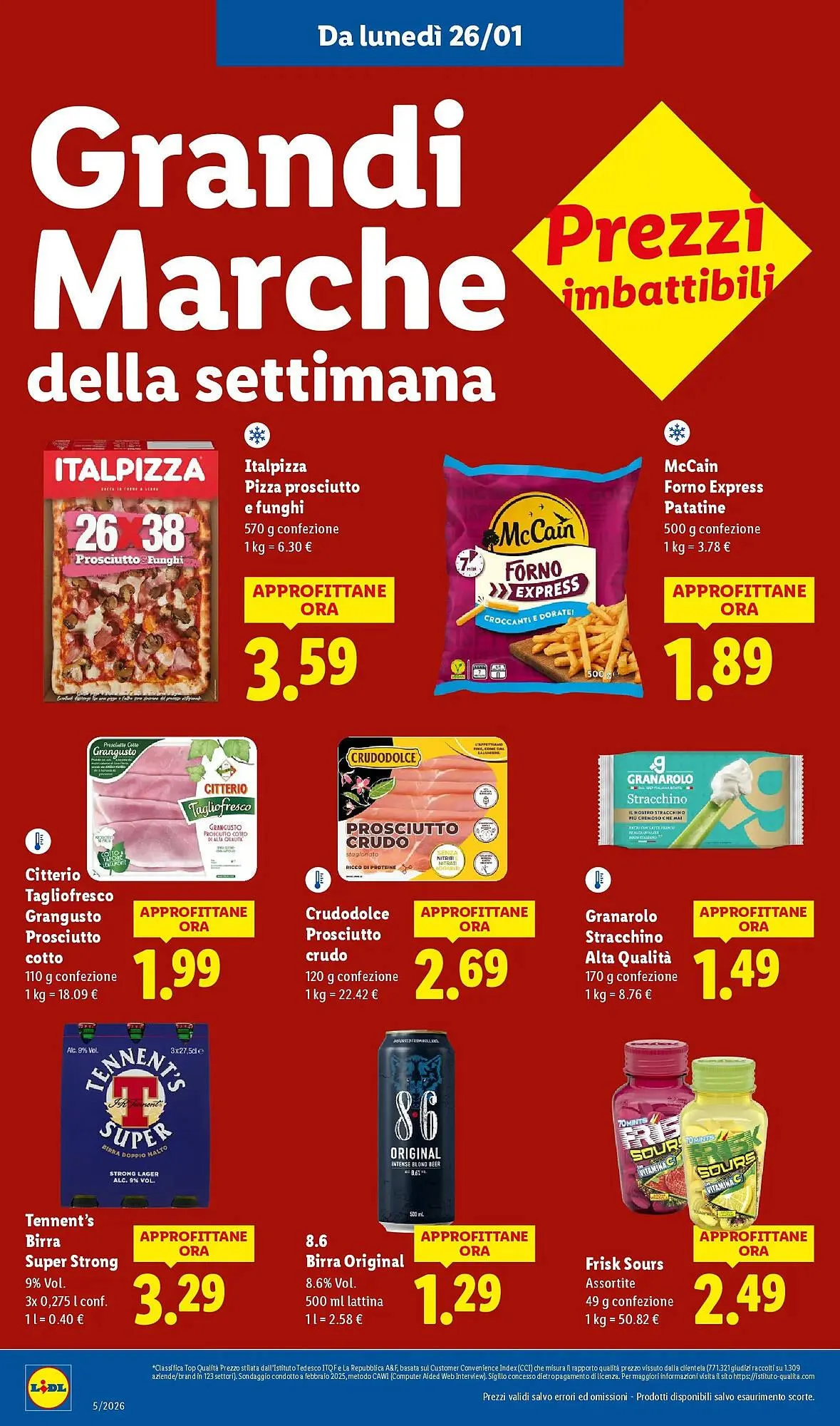 Volantino Lidl da 22 gennaio a 29 gennaio di 2026 - Pagina del volantino 18