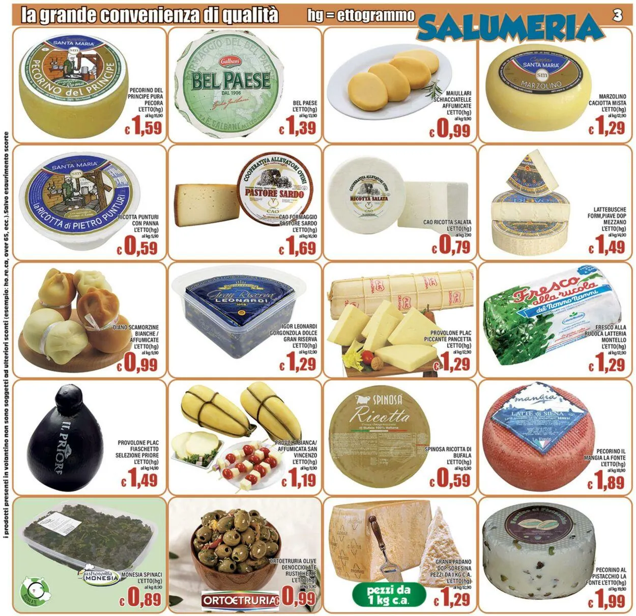 Top Supermercati Volantino attuale da 25 settembre a 9 ottobre di 2025 - Pagina del volantino 3