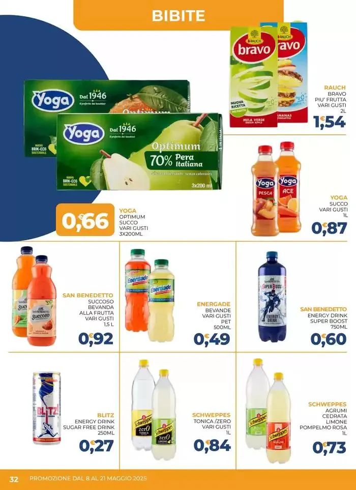 Promozione dal 8 al 21 maggio da 8 maggio a 21 maggio di 2025 - Pagina del volantino 32