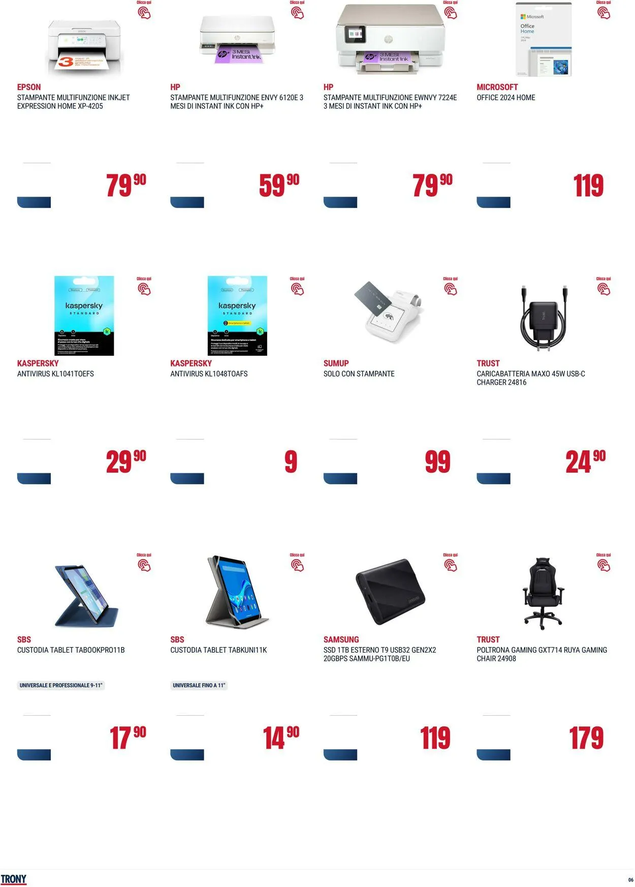 Trony - Napoli Volantino attuale da 3 luglio a 30 luglio di 2025 - Pagina del volantino 6