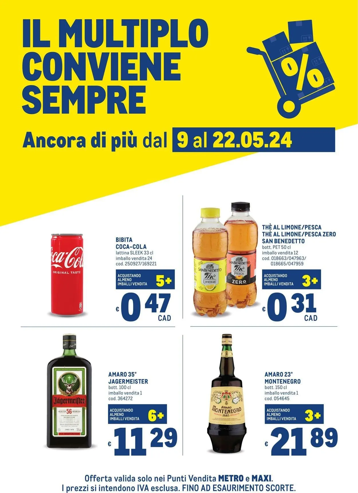 Metro Volantino attuale da 23 aprile a 7 maggio di 2026 - Pagina del volantino 1