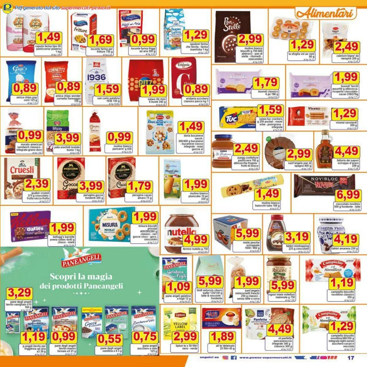 Pewex Volantino attuale da 12 gennaio a 26 gennaio di 2026 - Pagina del volantino 17