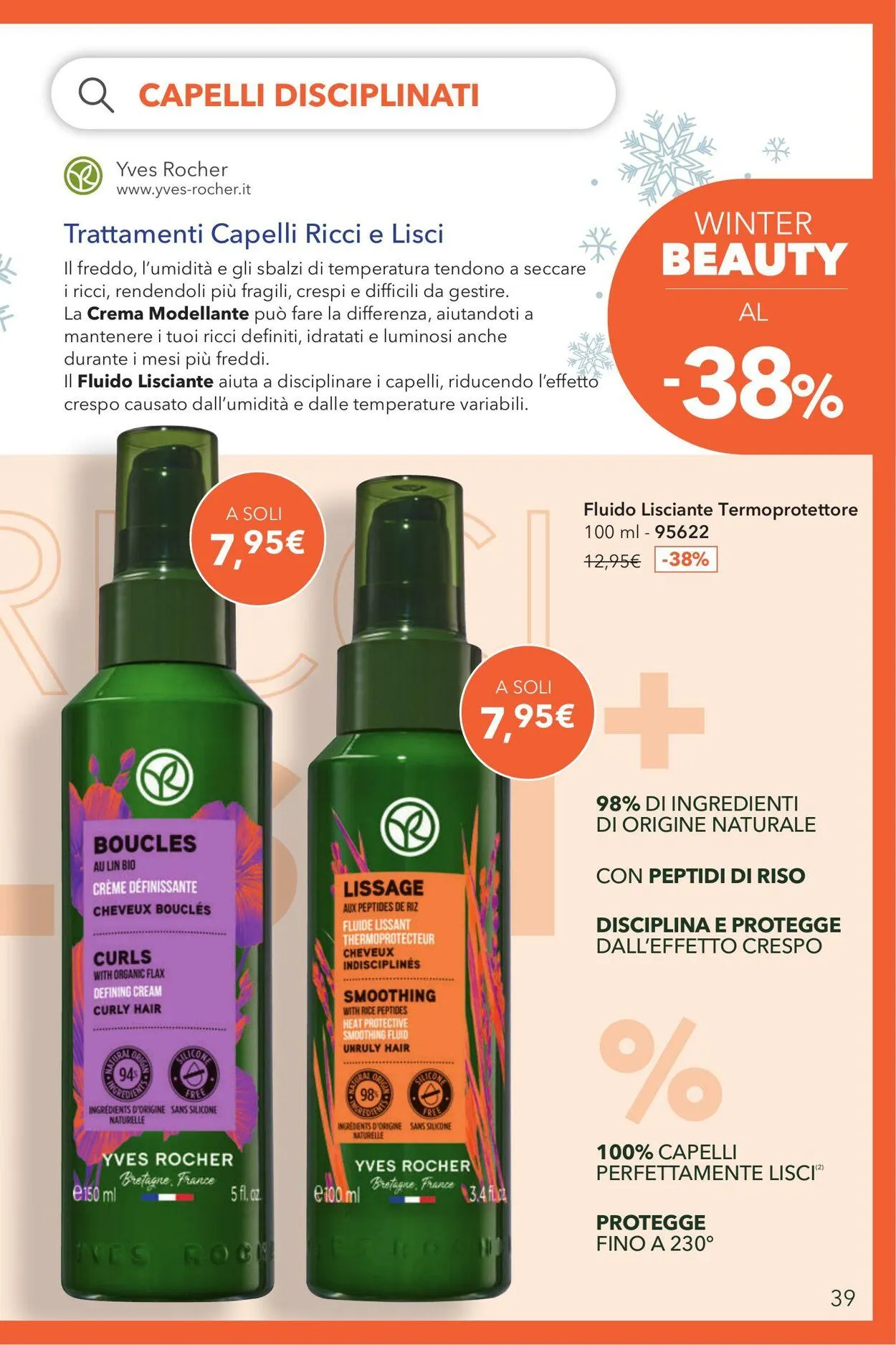 Yves Rocher Volantino attuale da 30 gennaio a 13 febbraio di 2025 - Pagina del volantino 39