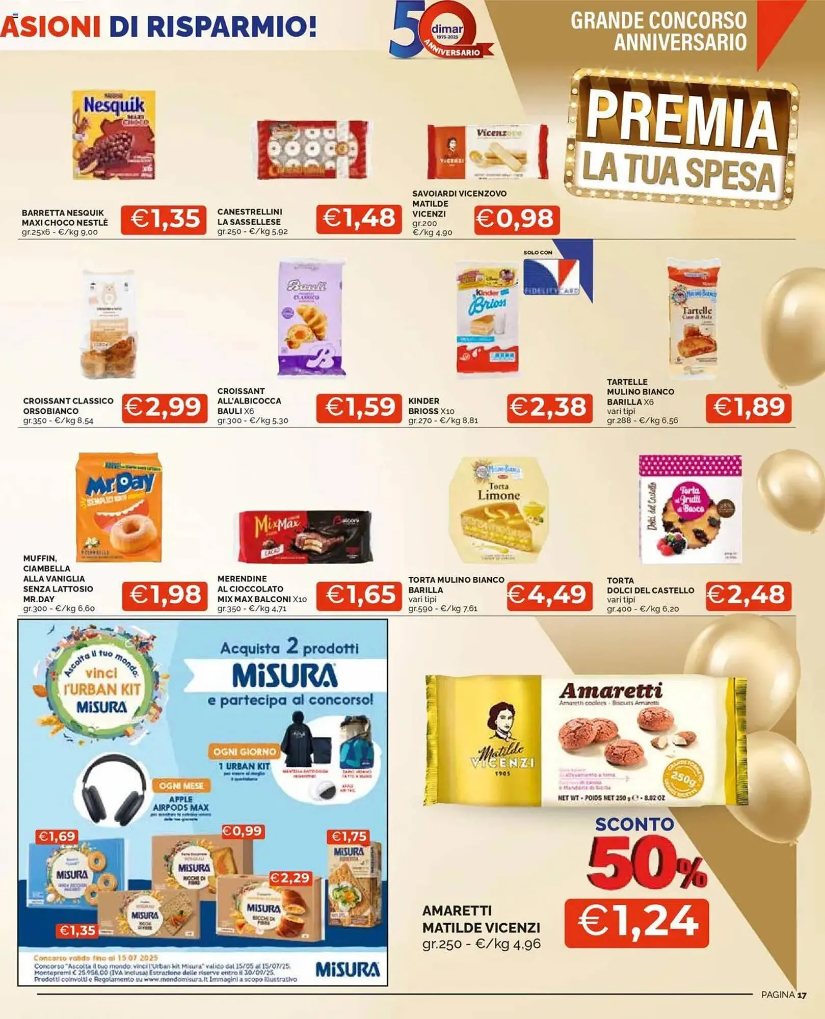Volantino Mercatò da 26 maggio a 22 giugno di 2025 - Pagina del volantino 17