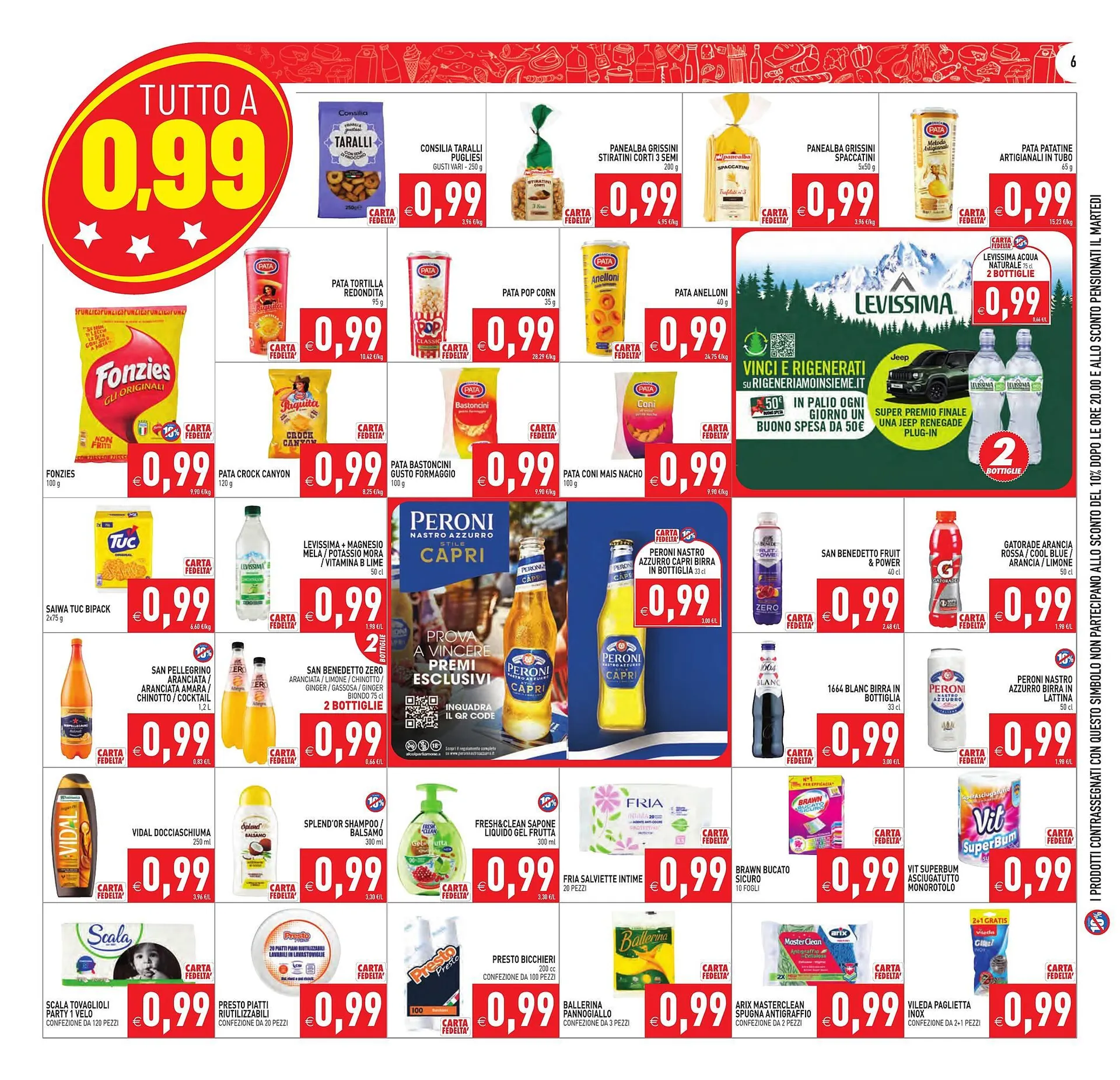 Volantino Iperfamily da 25 luglio a 4 agosto di 2025 - Pagina del volantino 6