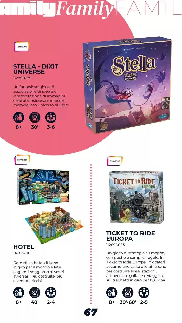 Catalogo Giochi di Società da 1 marzo a 15 marzo di 2025 - Pagina del volantino 67