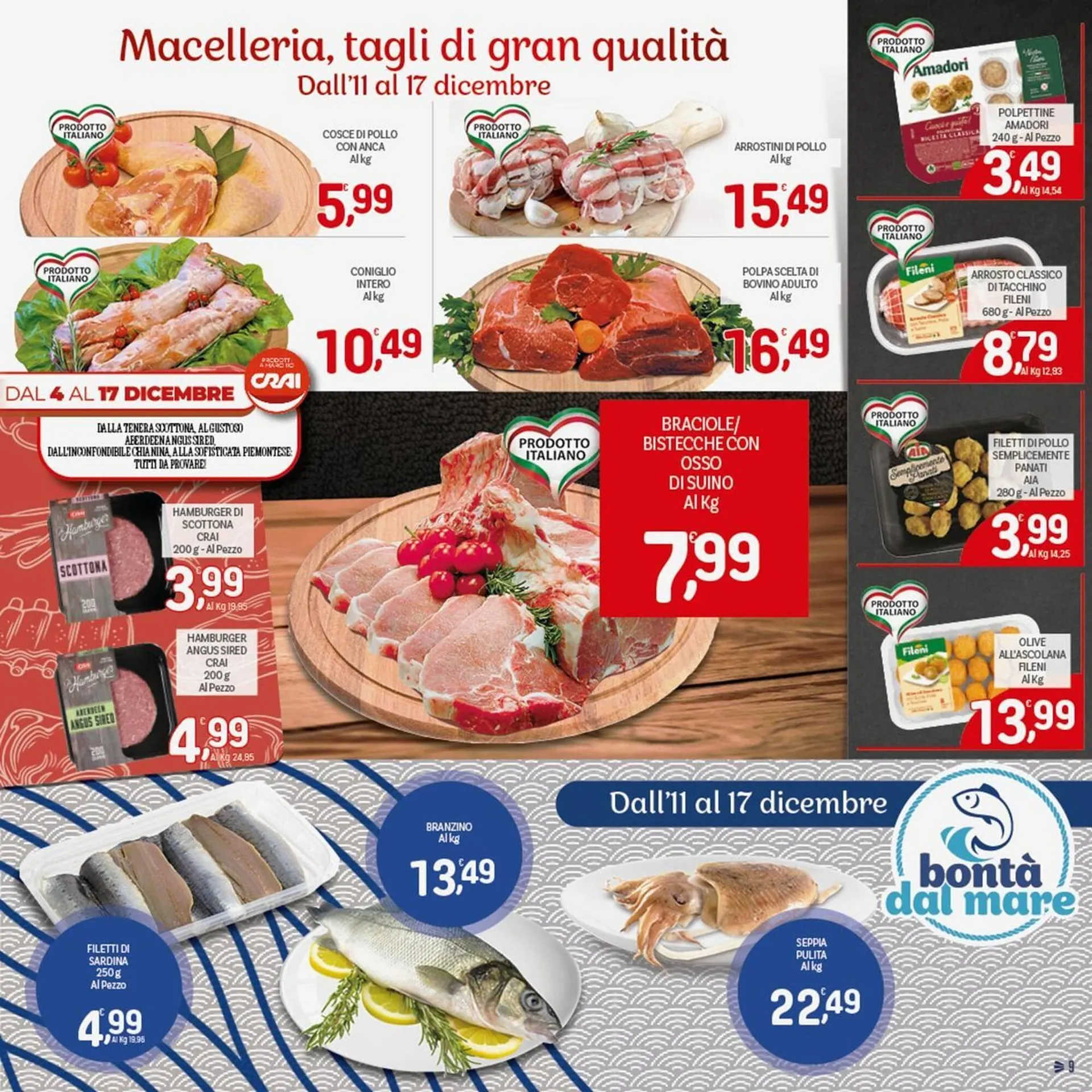 Volantino Crai da 4 dicembre a 14 dicembre di 2025 - Pagina del volantino 9