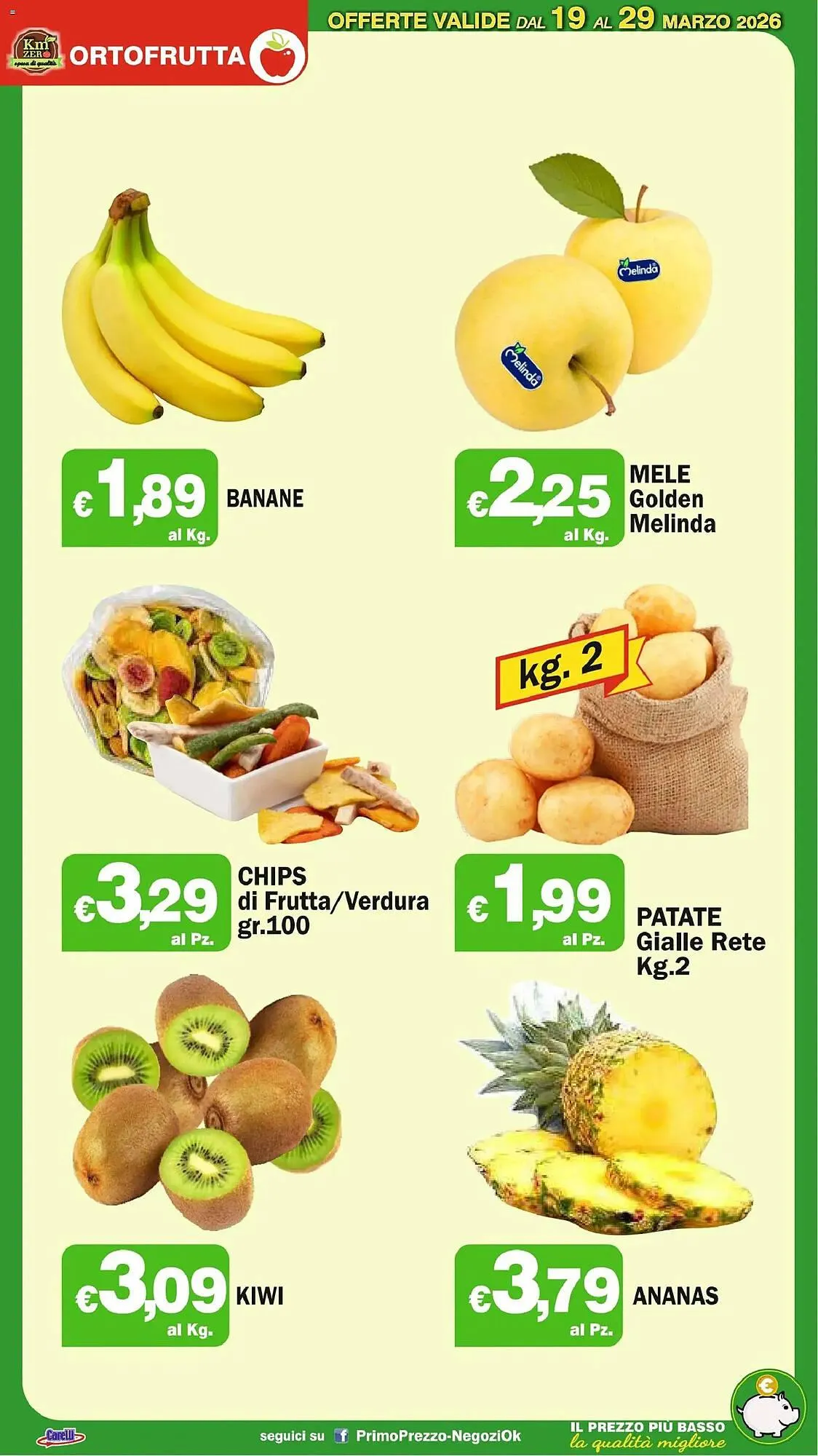 Volantino Primo Prezzo da 19 marzo a 29 marzo di 2026 - Pagina del volantino 34