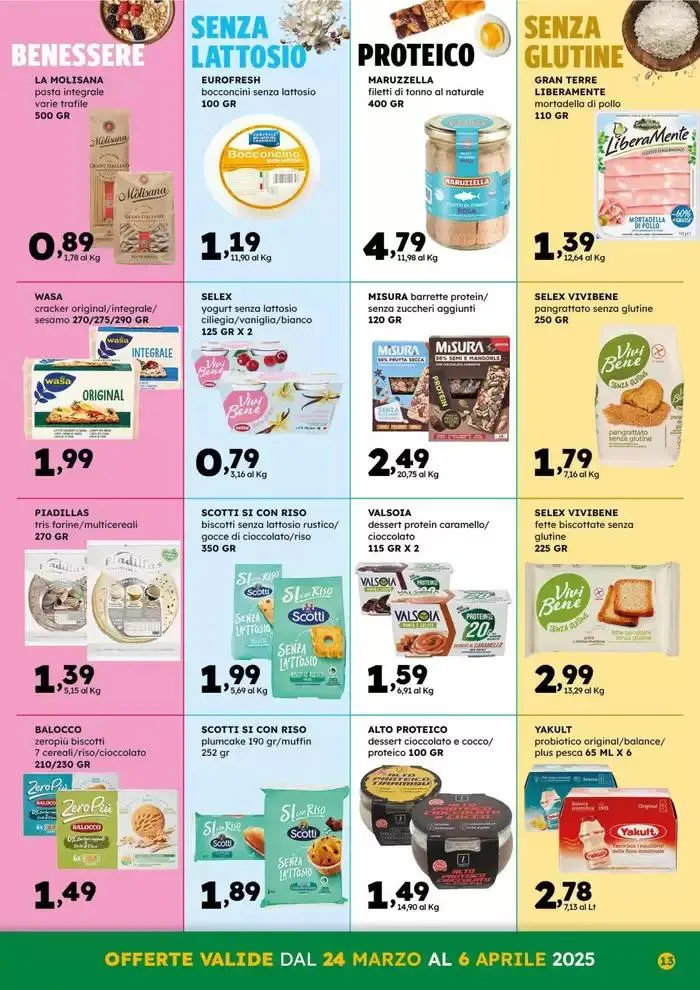 Sottocosto da 25 marzo a 6 aprile di 2025 - Pagina del volantino 13