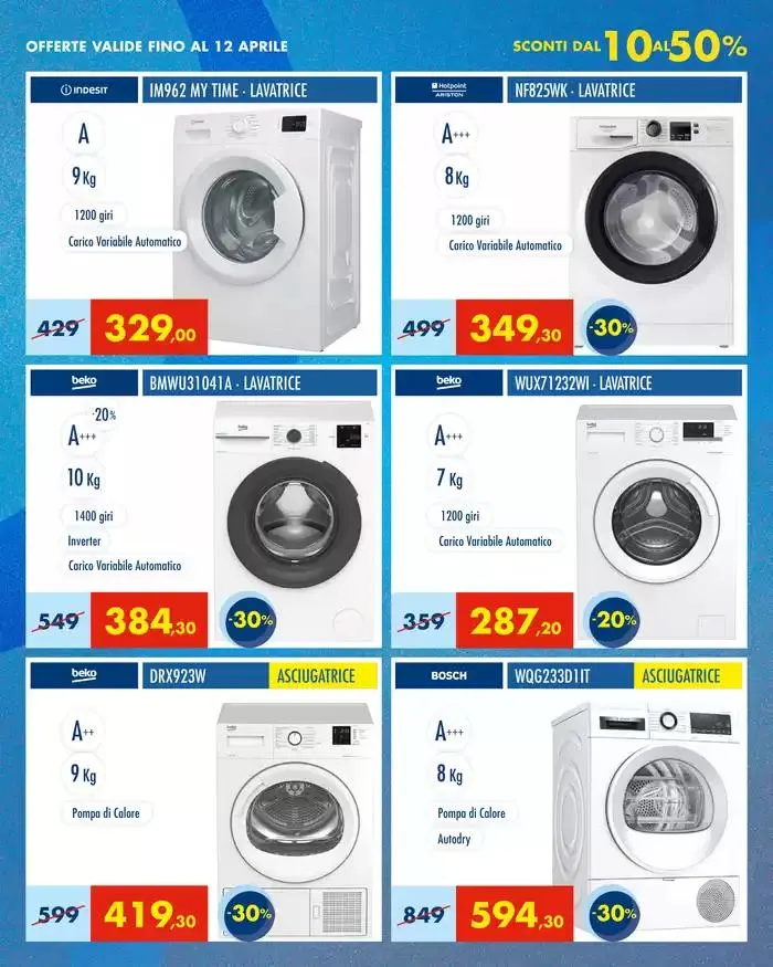 Sconti dal 10% al 50% da 20 marzo a 12 aprile di 2025 - Pagina del volantino 4