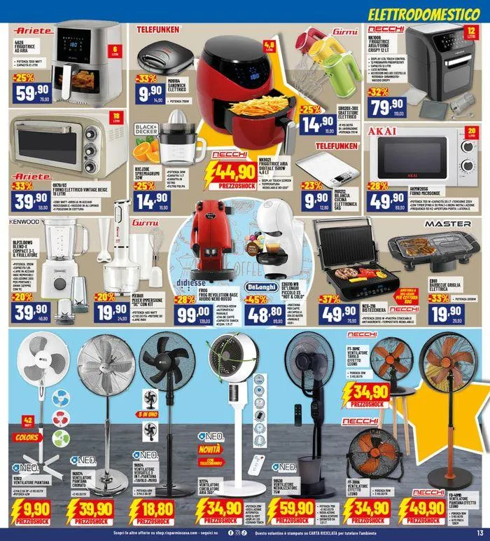 Prezzi shock da 25 luglio a 10 agosto di 2024 - Pagina del volantino 13