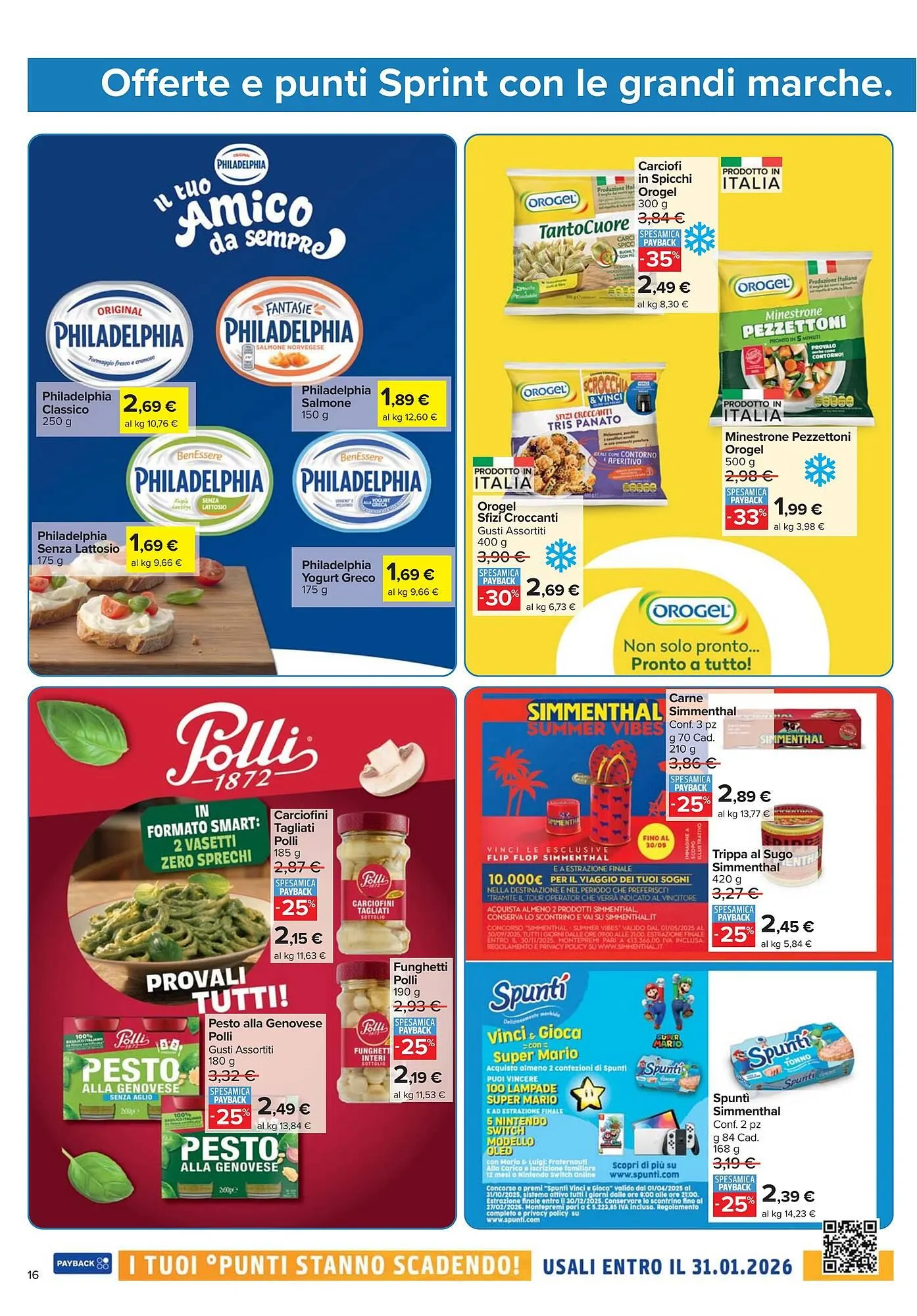 Volantino Carrefour Market da 26 settembre a 9 ottobre di 2025 - Pagina del volantino 16